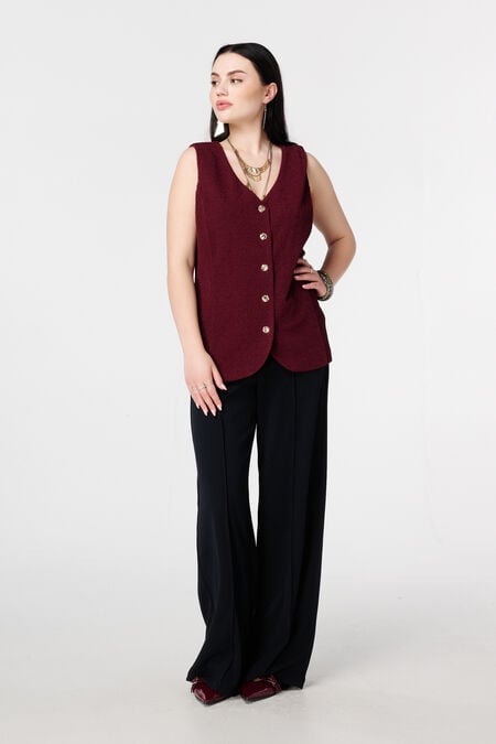 Rechtvallende broek met stretch Rechtvallende broek met stretch