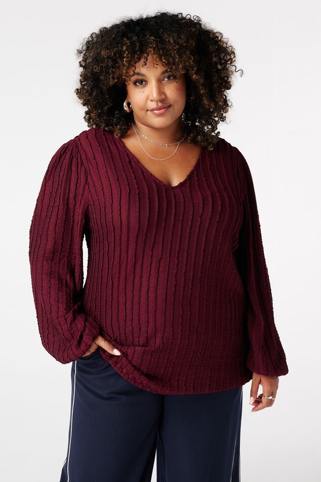 Top met structuur image number 0