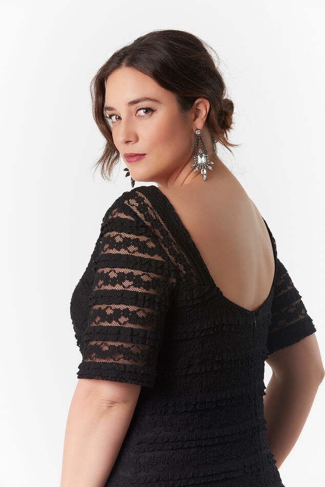 Kanten jurk image number 4