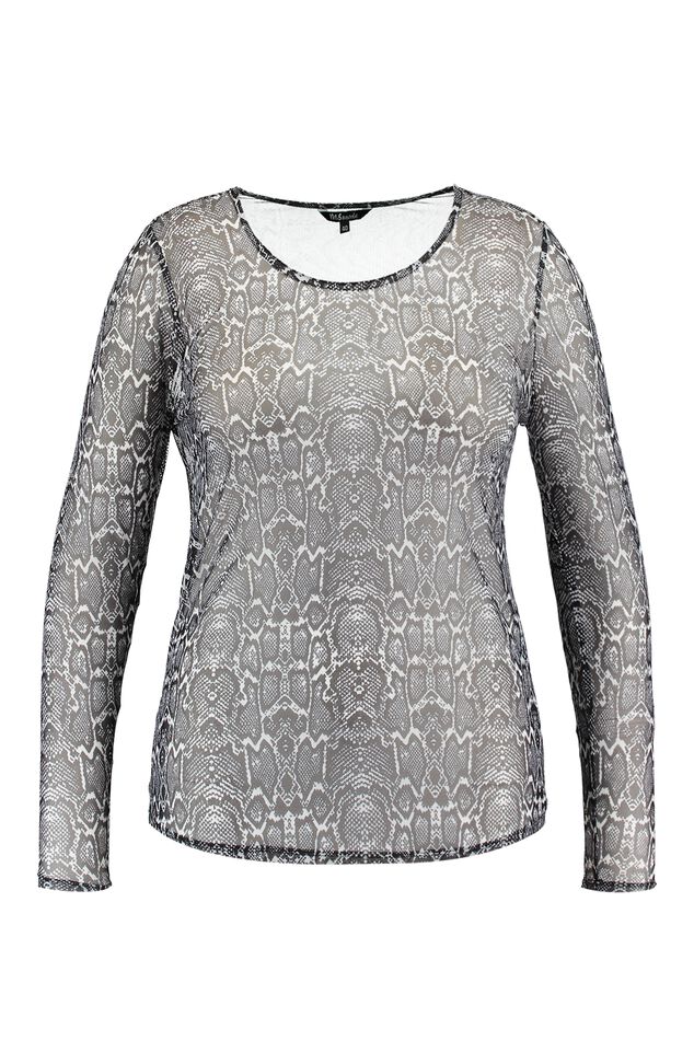 Top met animal print image number 1