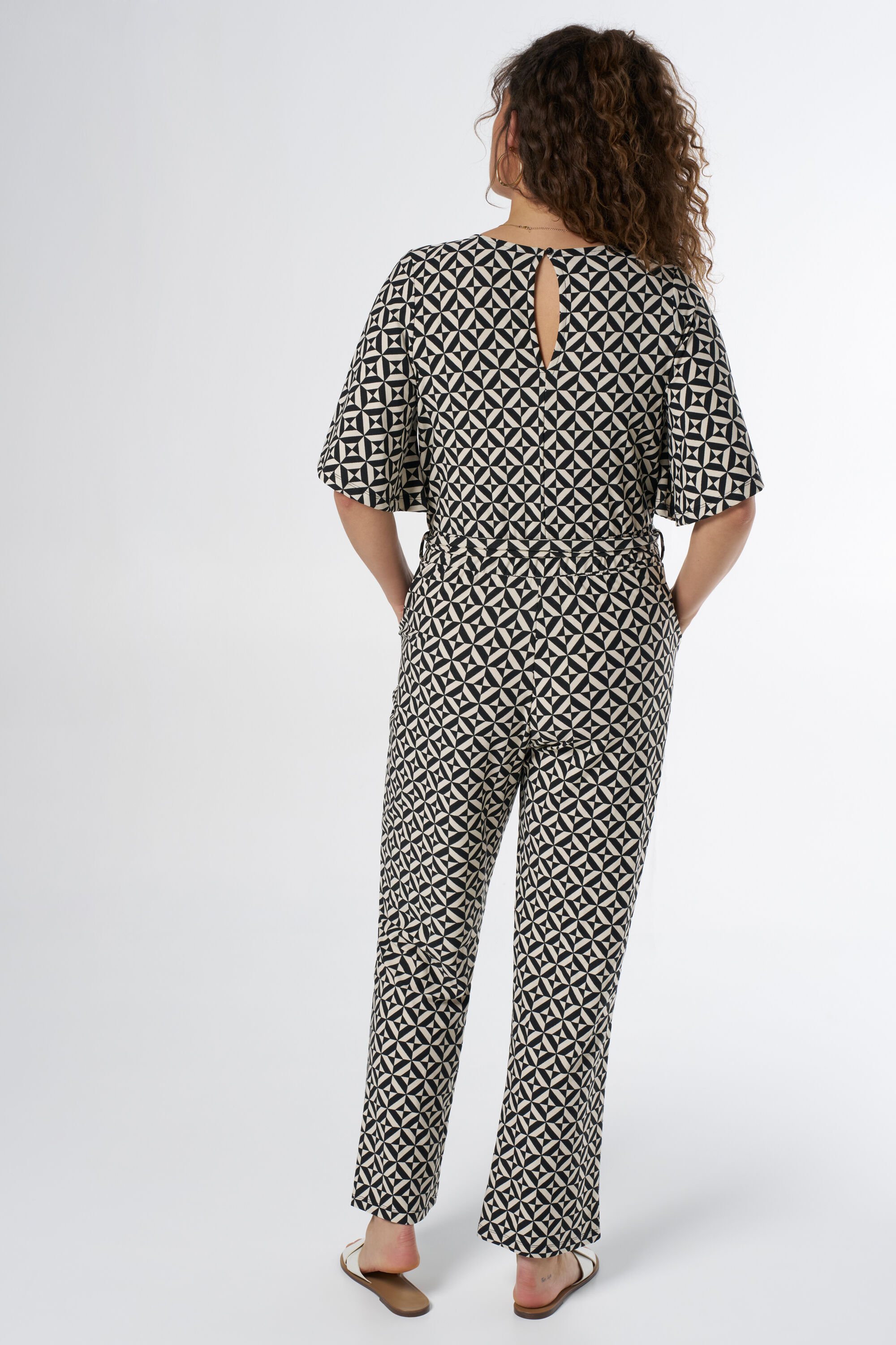 Dames Jumpsuit met print | MS Mode