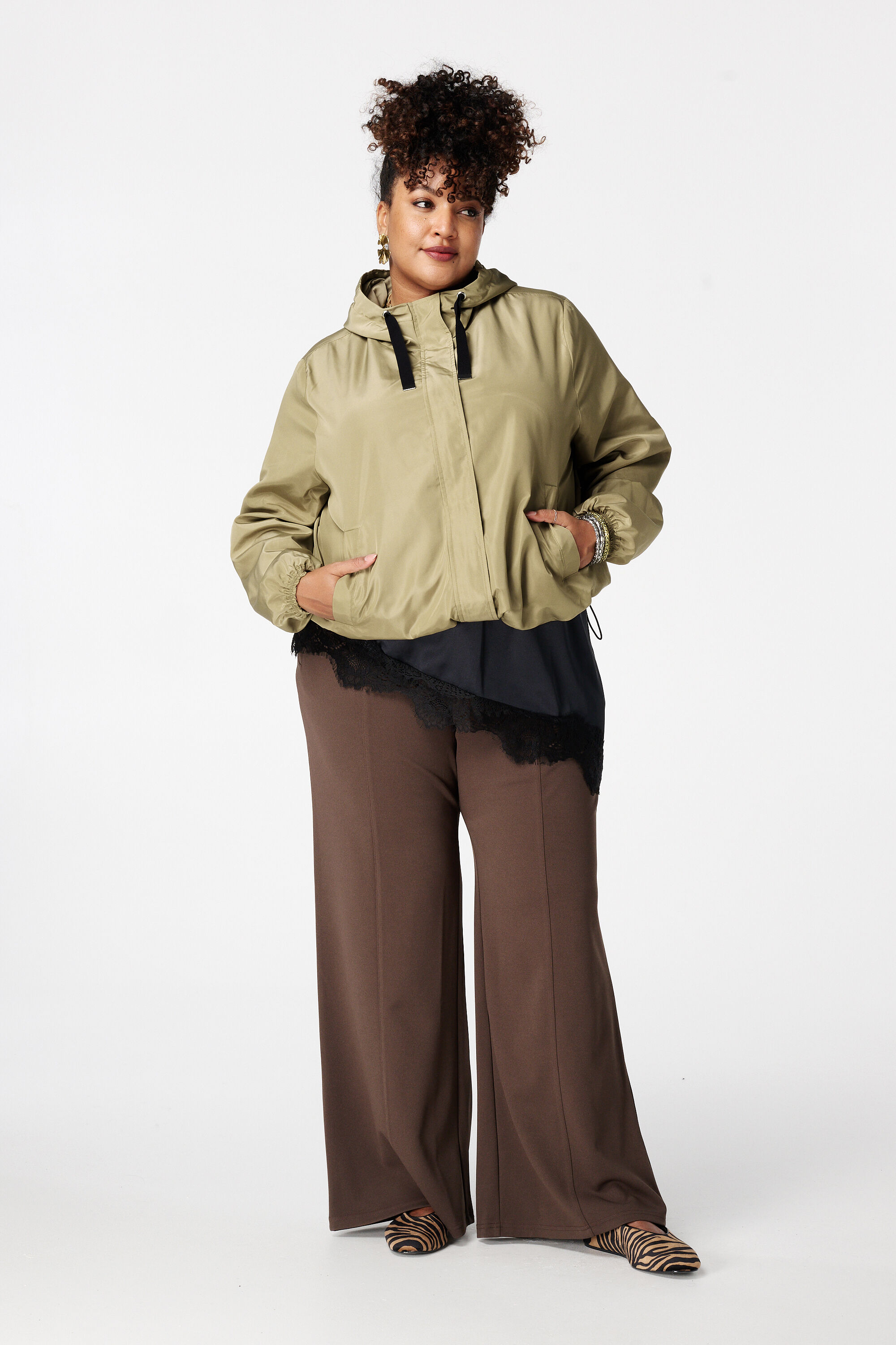 Jacket met capuchon image number 5