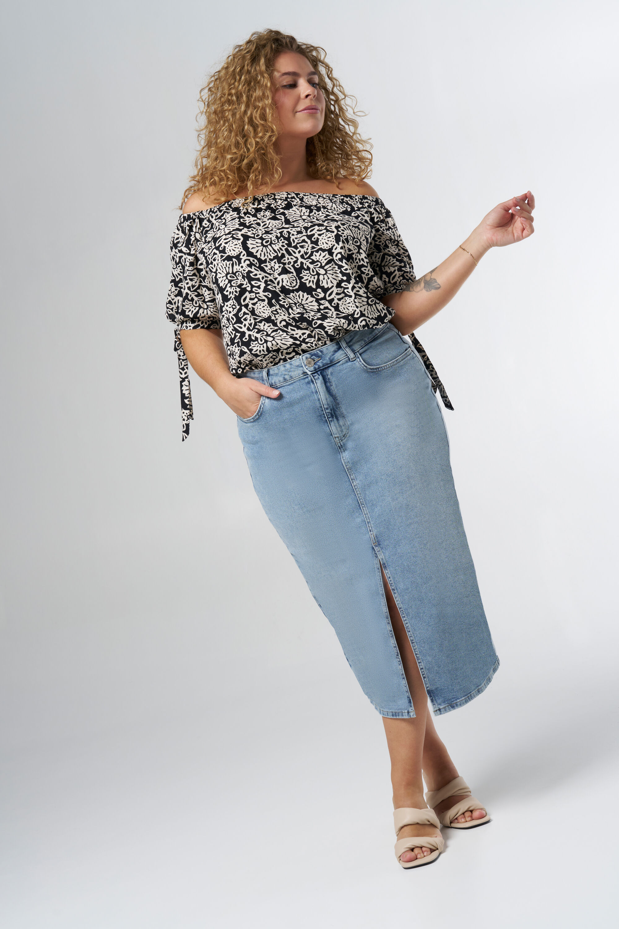 Jeans shop rok dames
