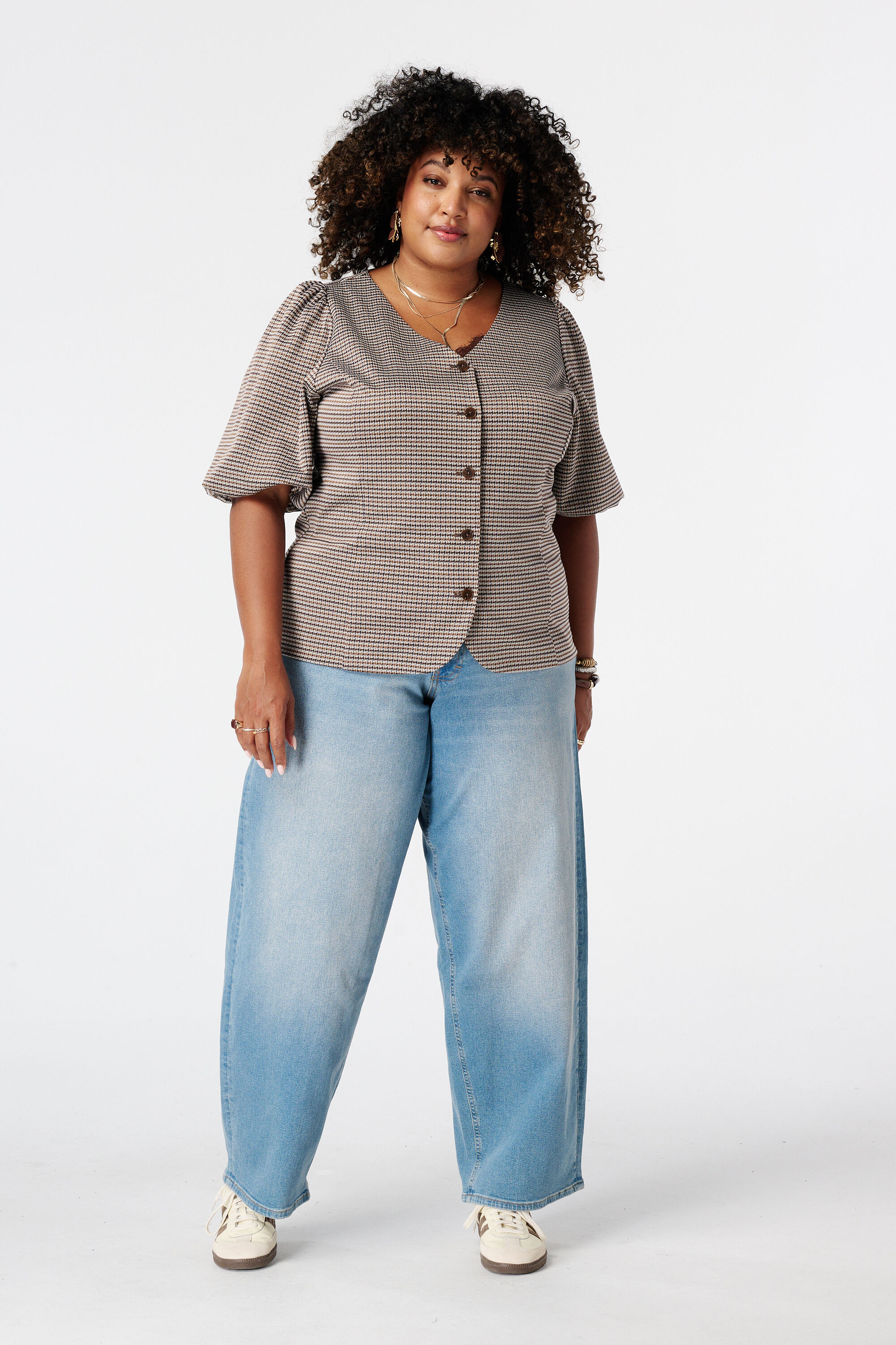 Wide leg jeans image number 0