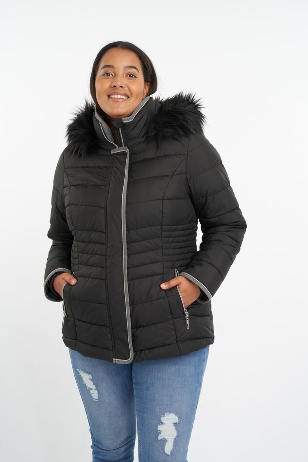 Gewatteerde jas  image number 0