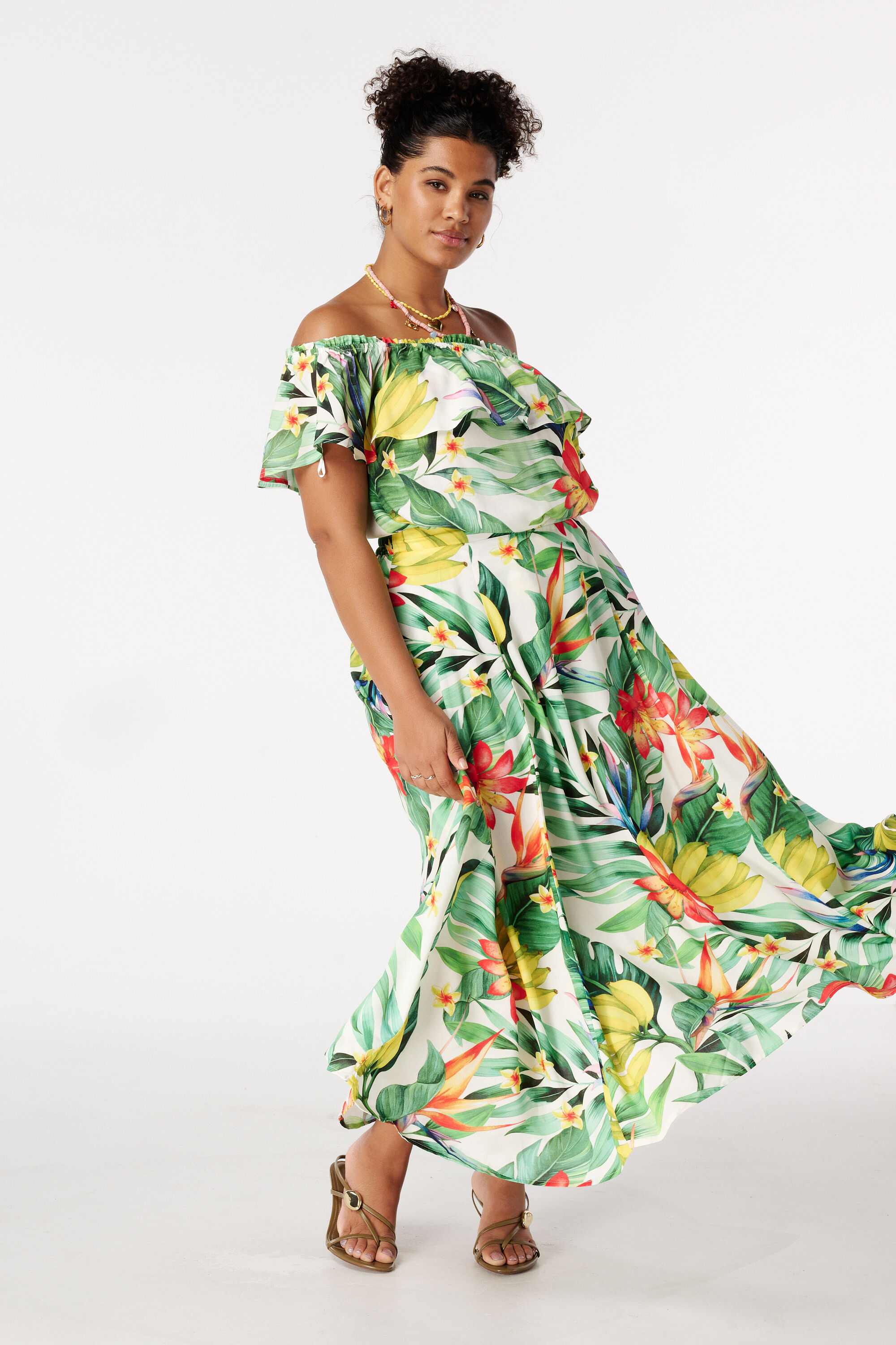 Maxi rok met print image number 6