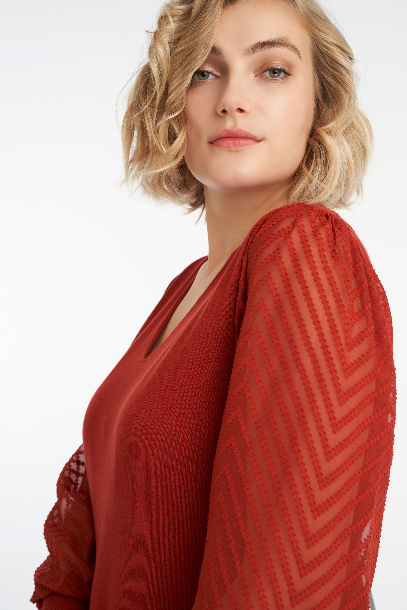 Trui met pofmouw image number 4