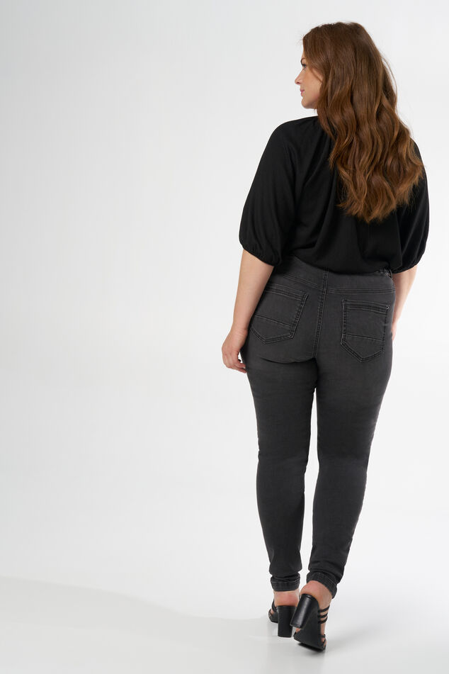 Tregging met denim look image number 3