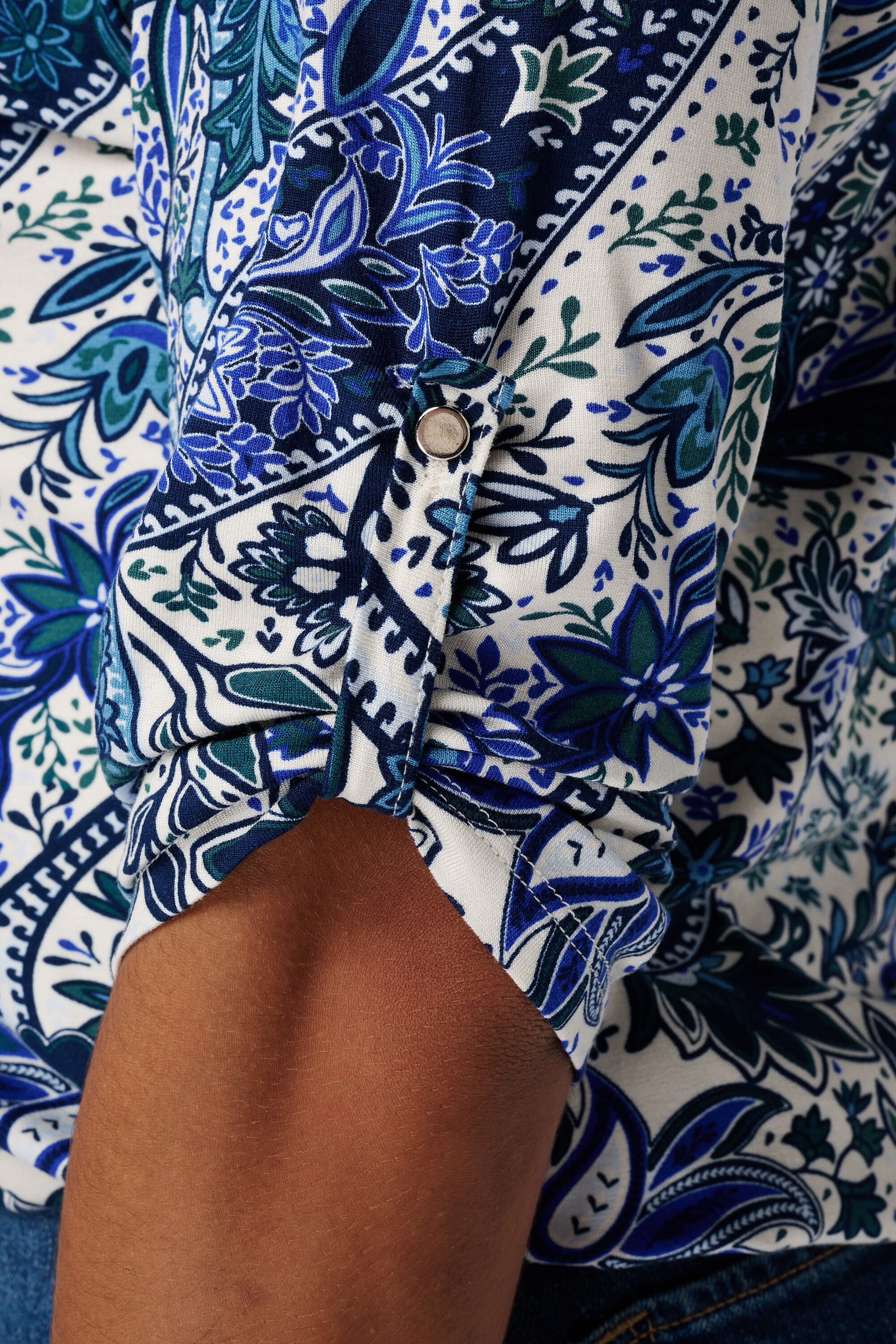 Top met print image number 6