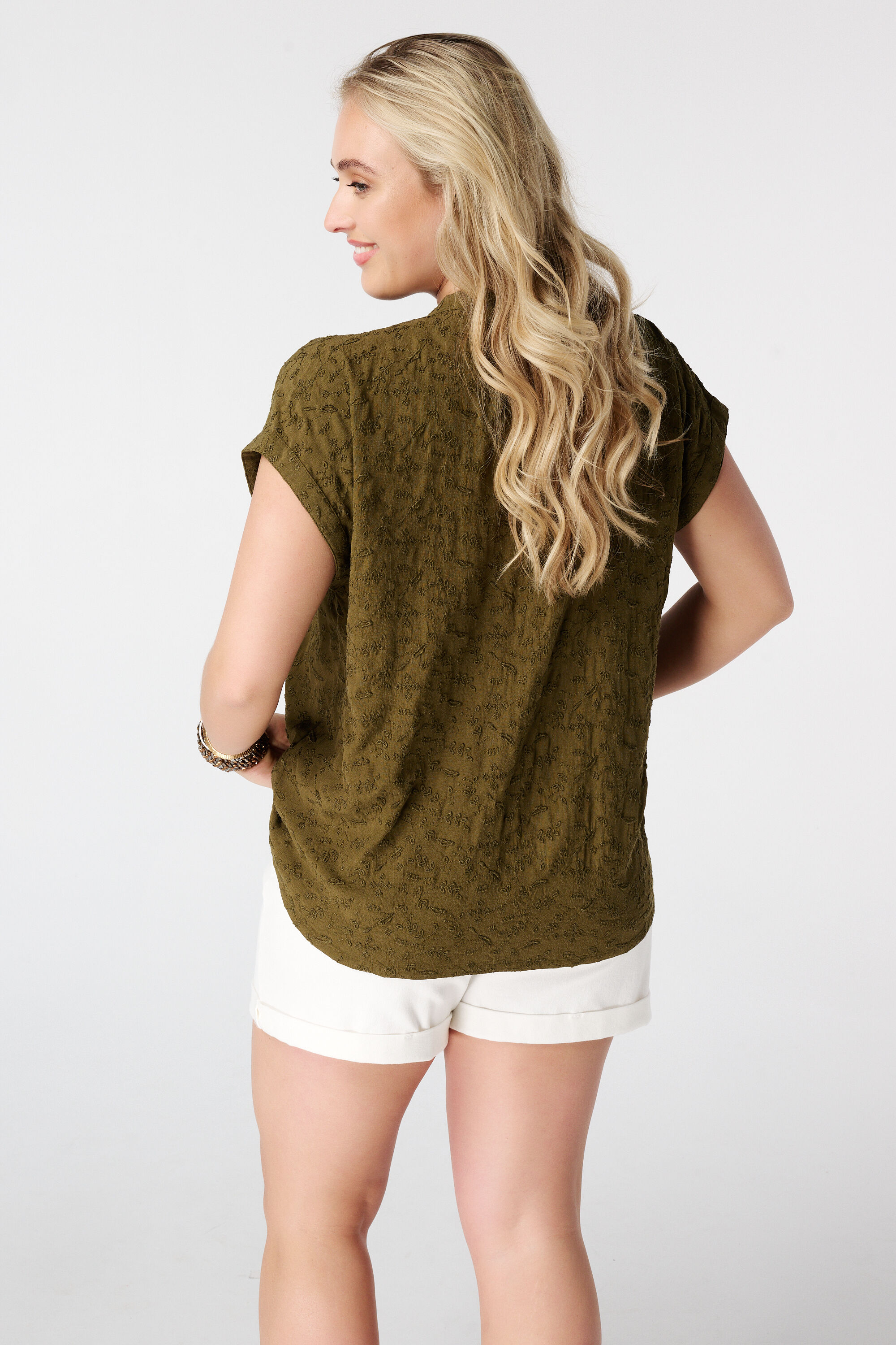 Blouse met kant image number 3