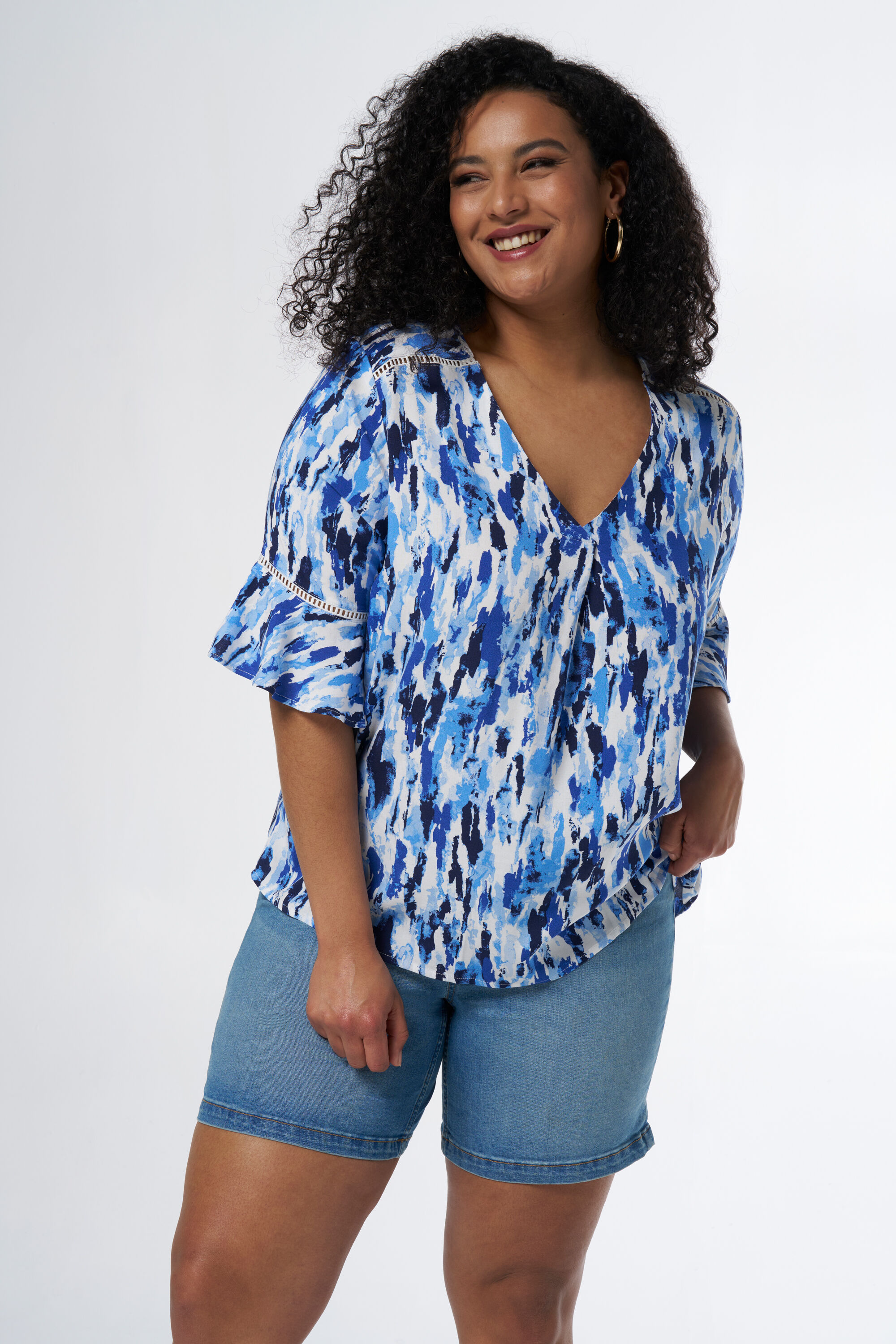 Blouse met print image number 0