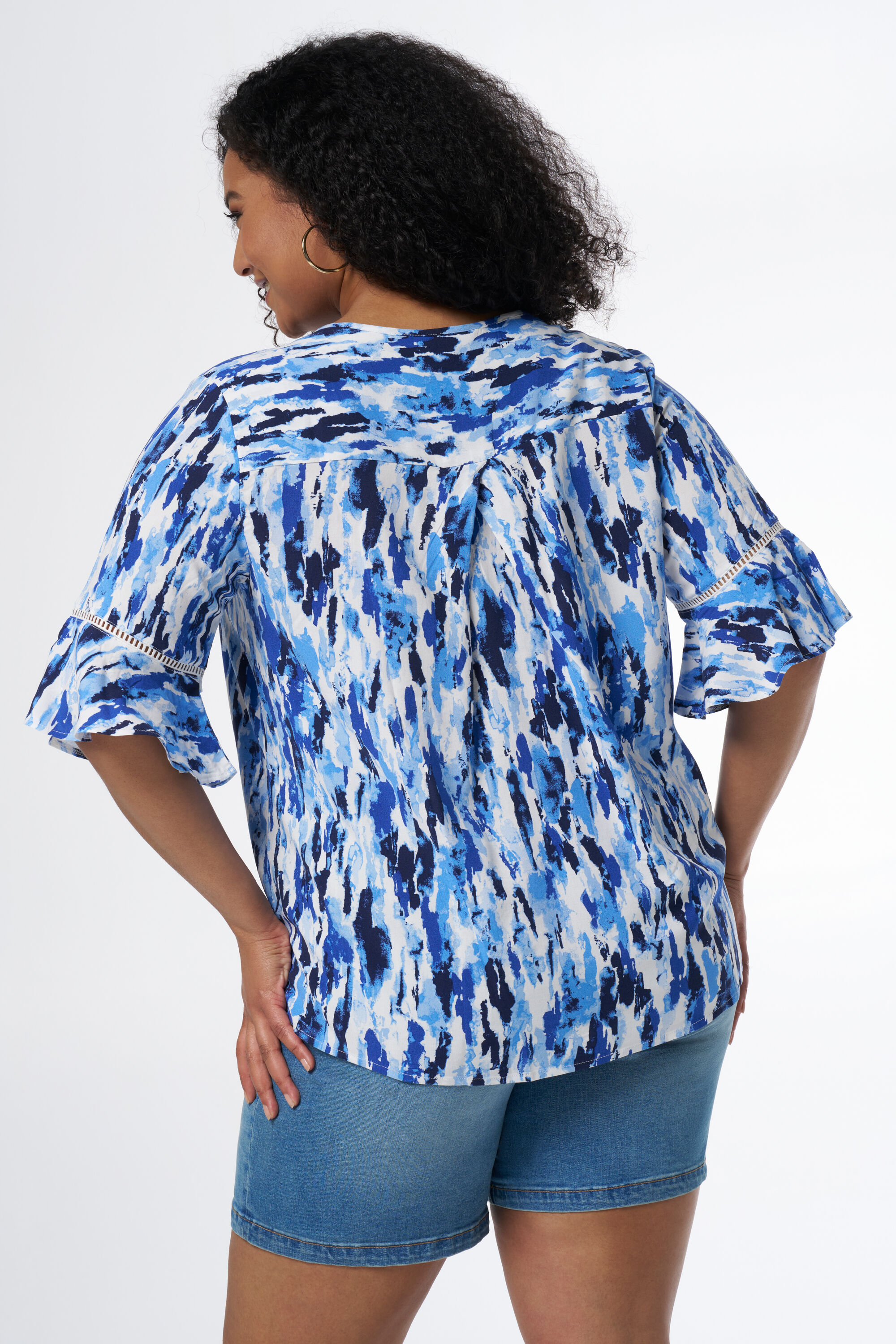 Blouse met print image number 3