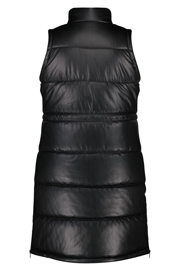 Vegan leren bodywarmer image number 2