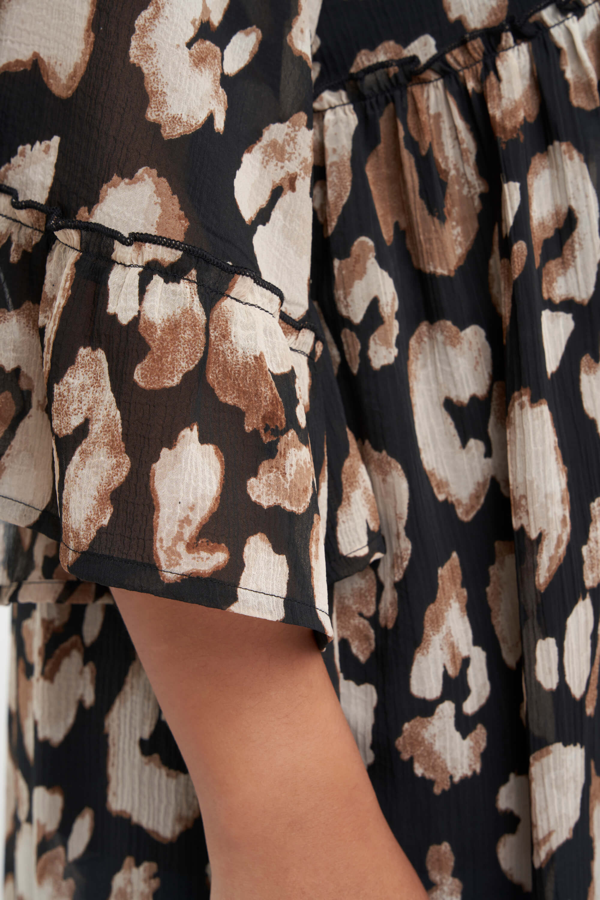 Lange blouse met print image number 5