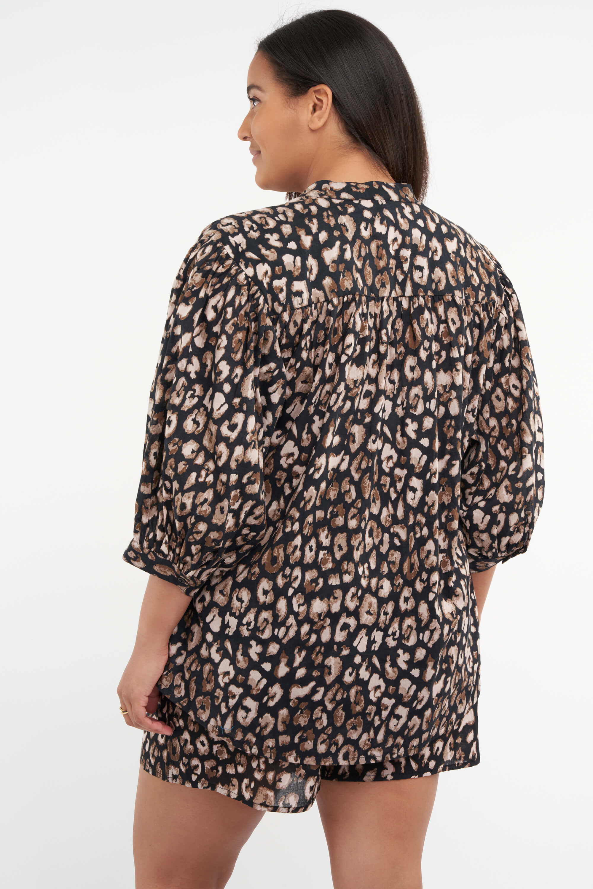 Blouse met luipaardprint image number 3