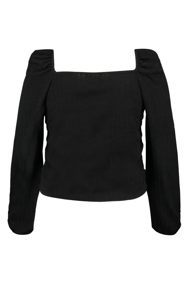 Top met rijgdetail  image number 3