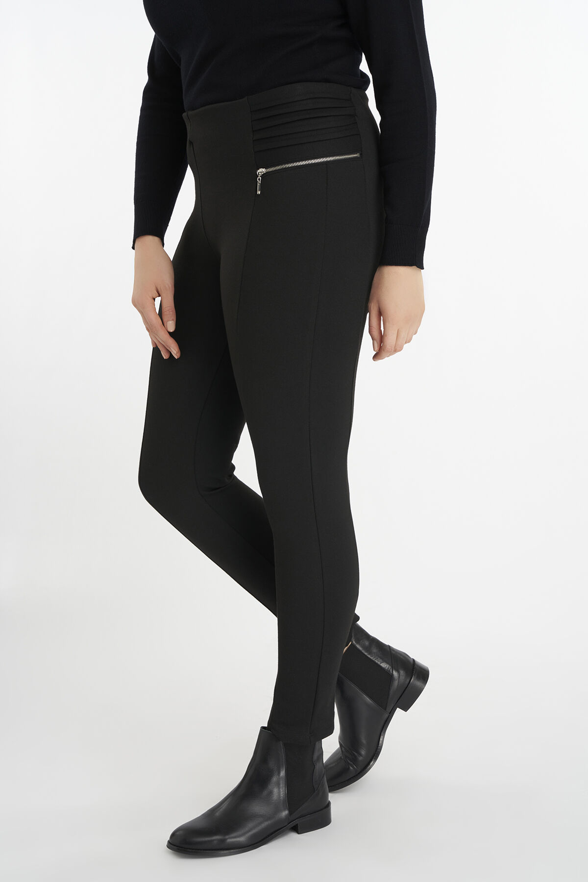 Tregging met ritsdetail image number 4