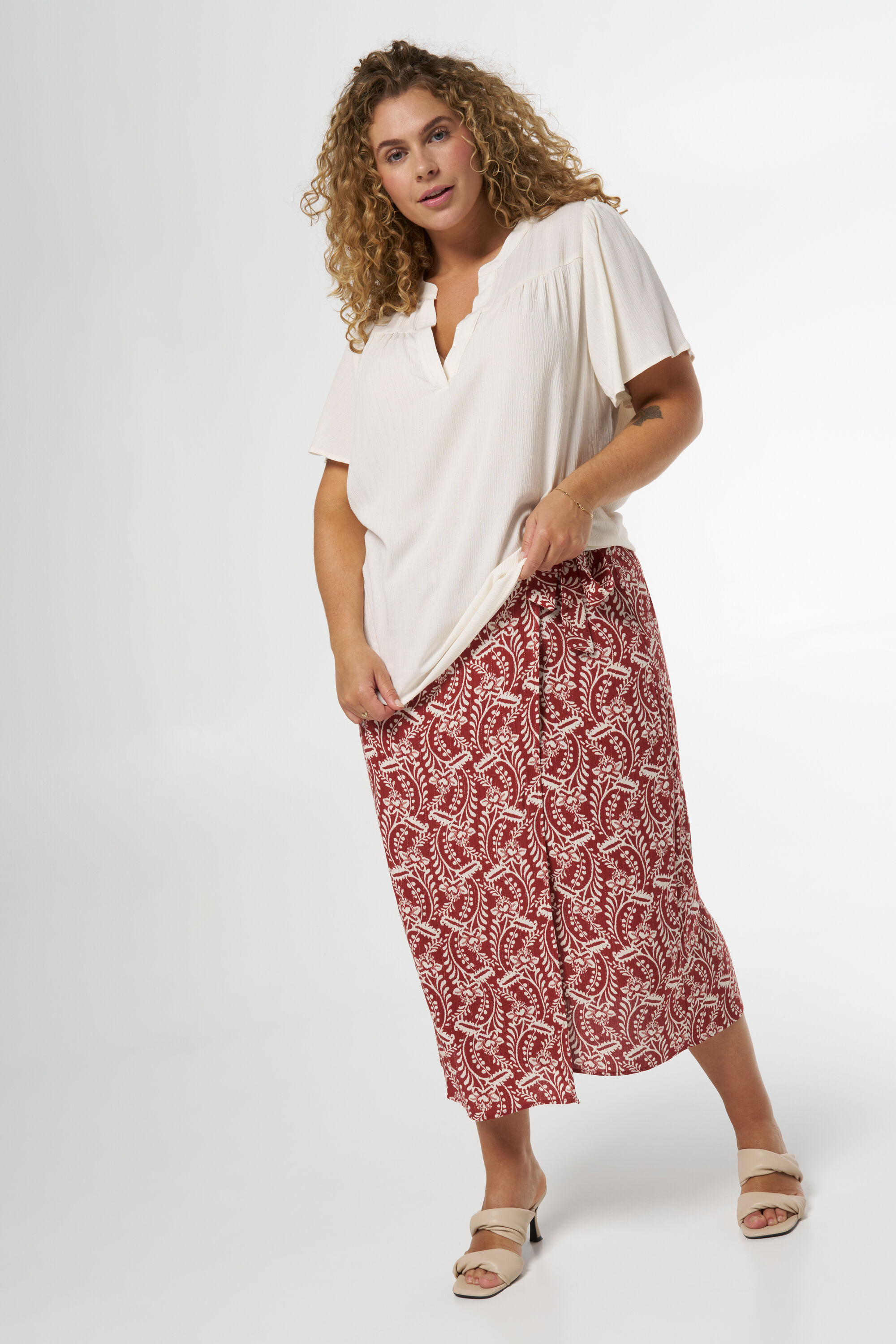 Blouse met vlindermouwen image number 5