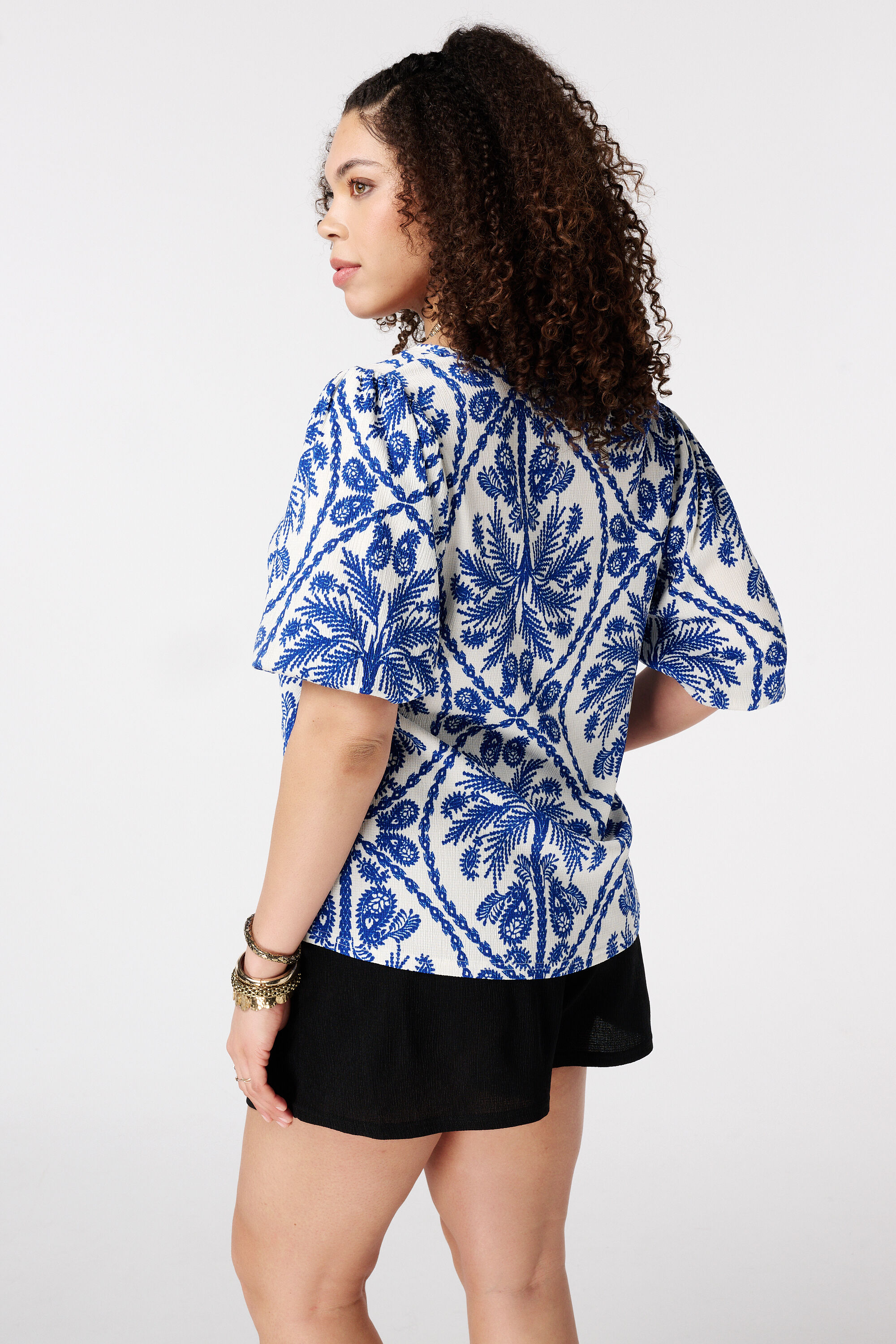 Top met print image number 3