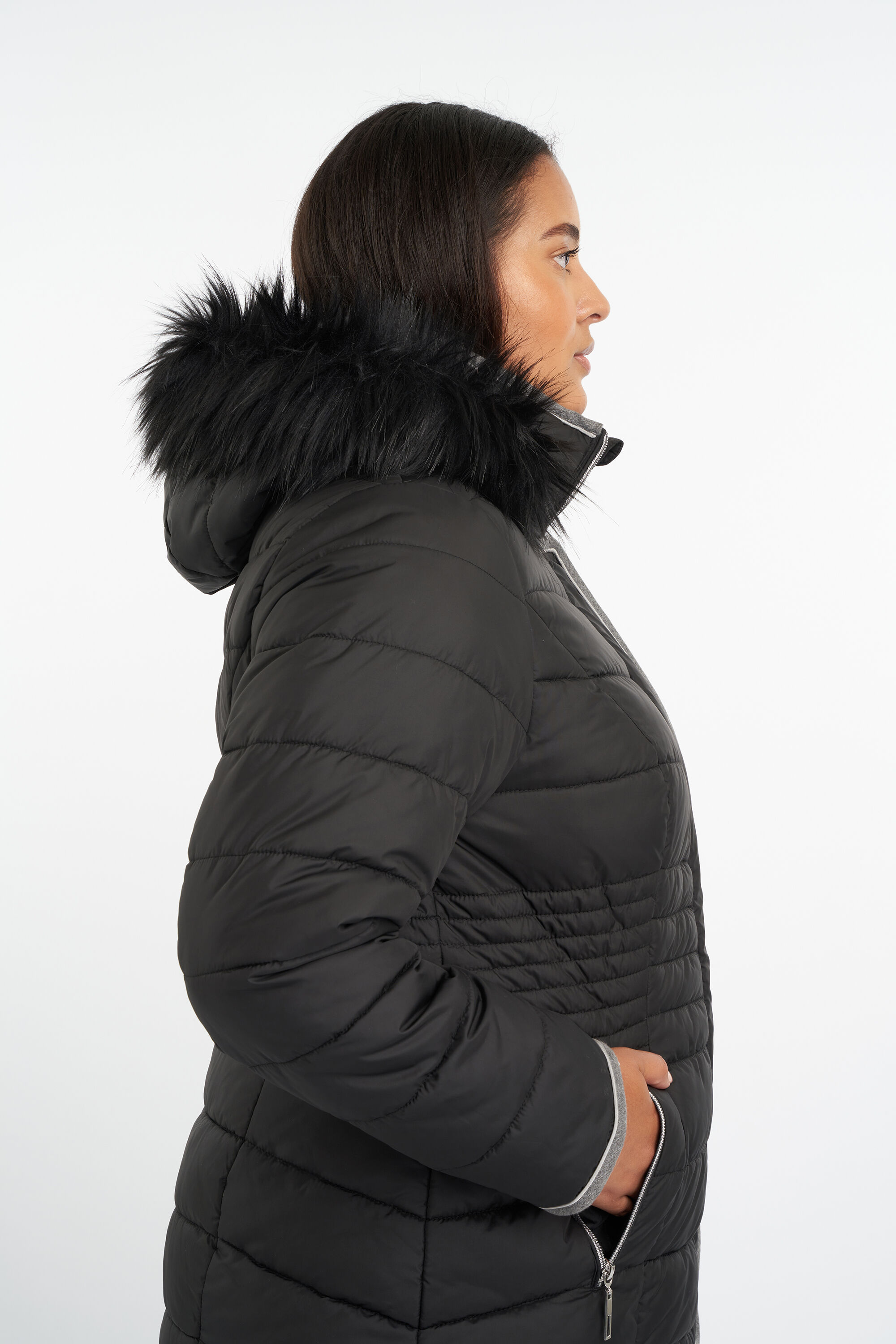 Gewatteerde jas  image number 5