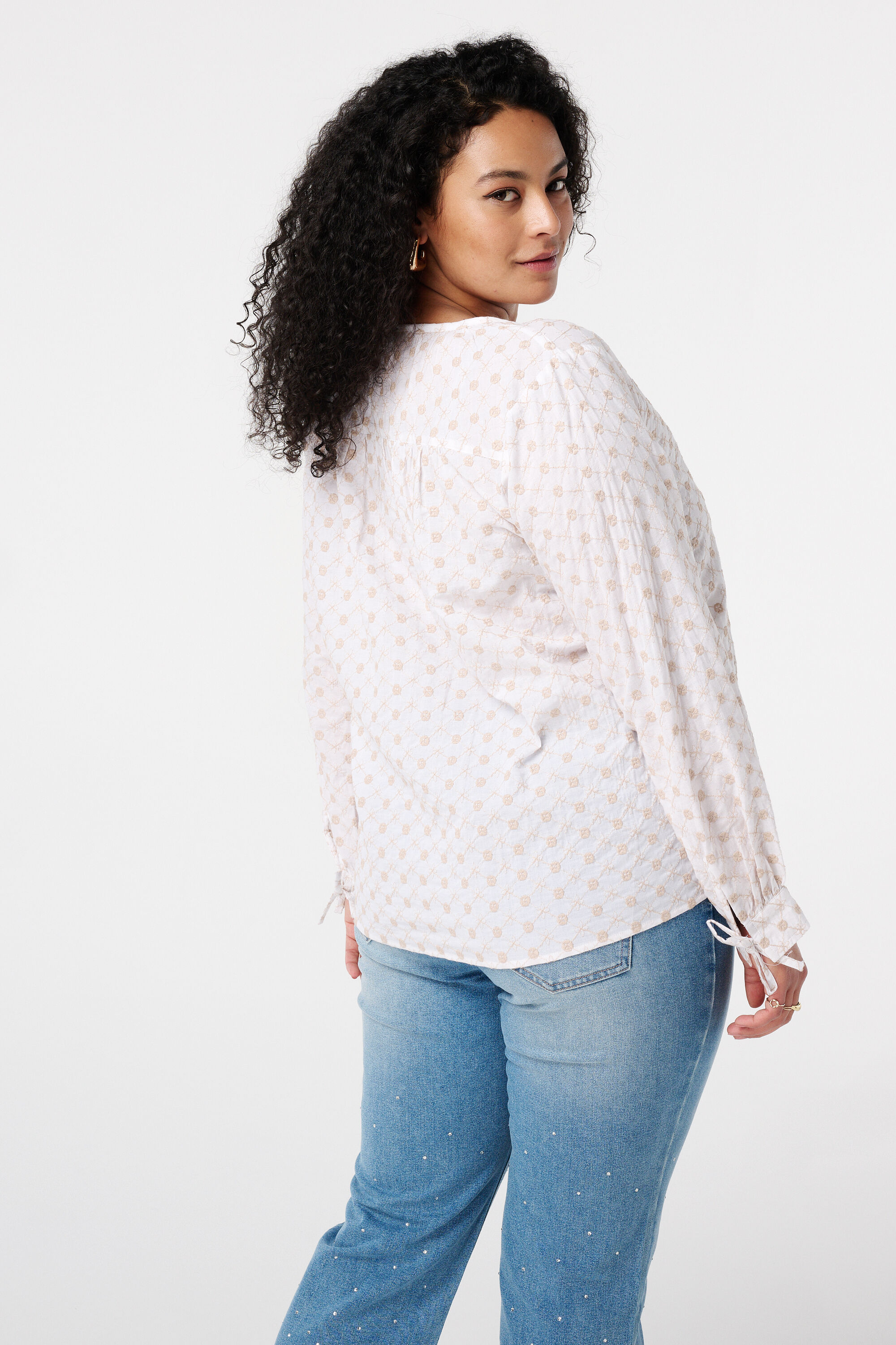 Blouse met borduursel image number 3