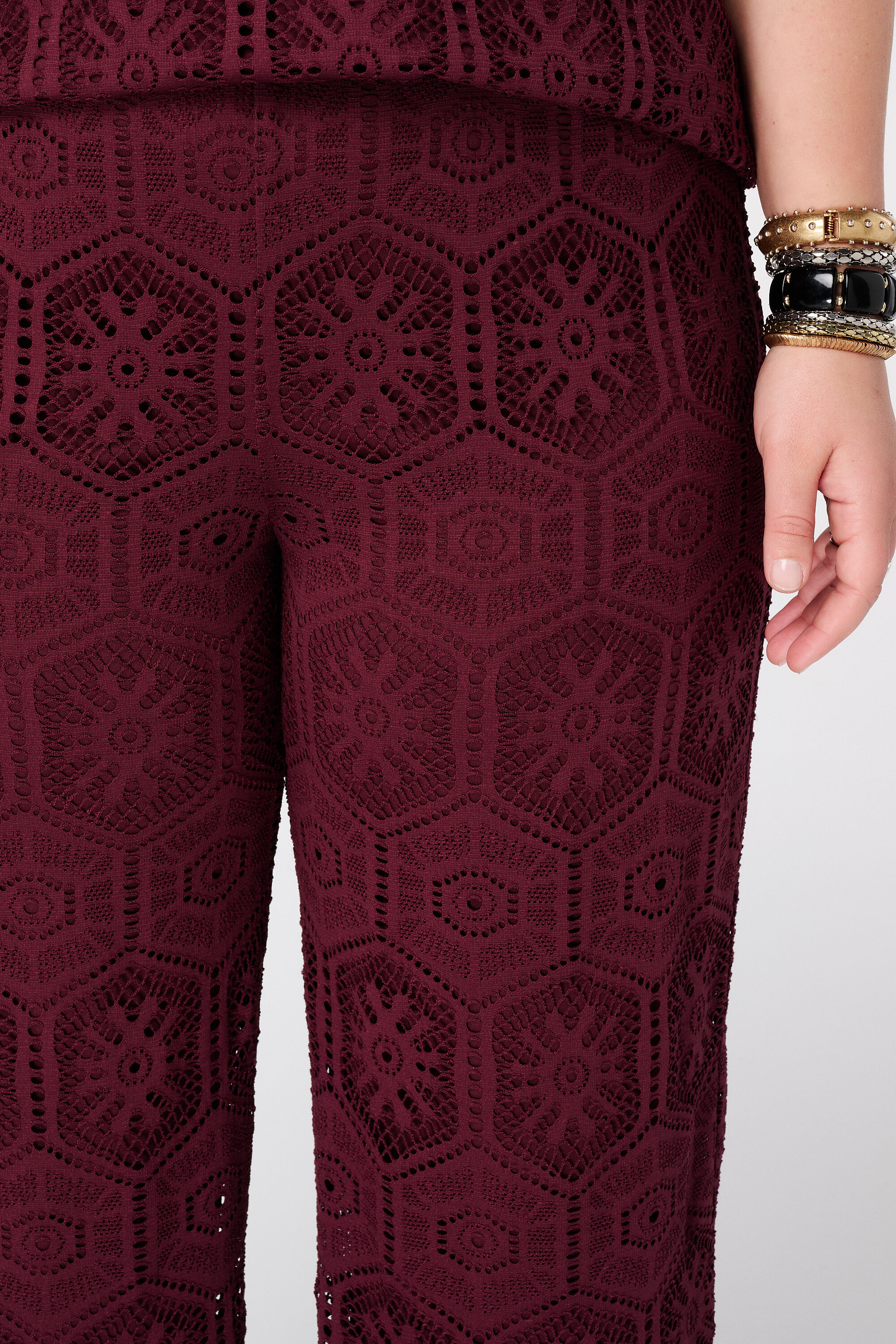 Broek met crochet image number 4