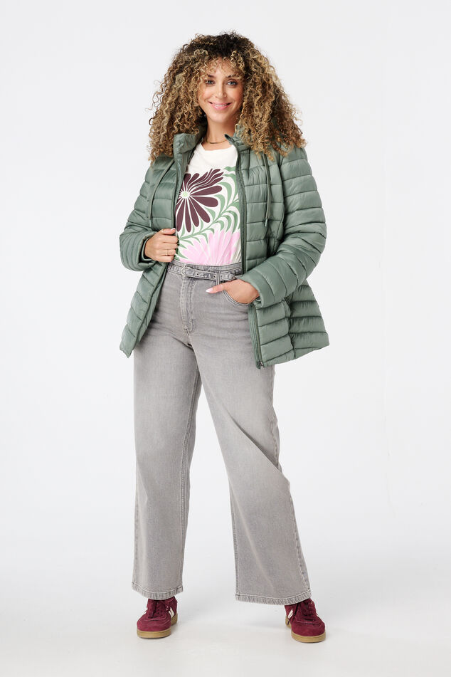 Licht gewatteerde jas image number 5