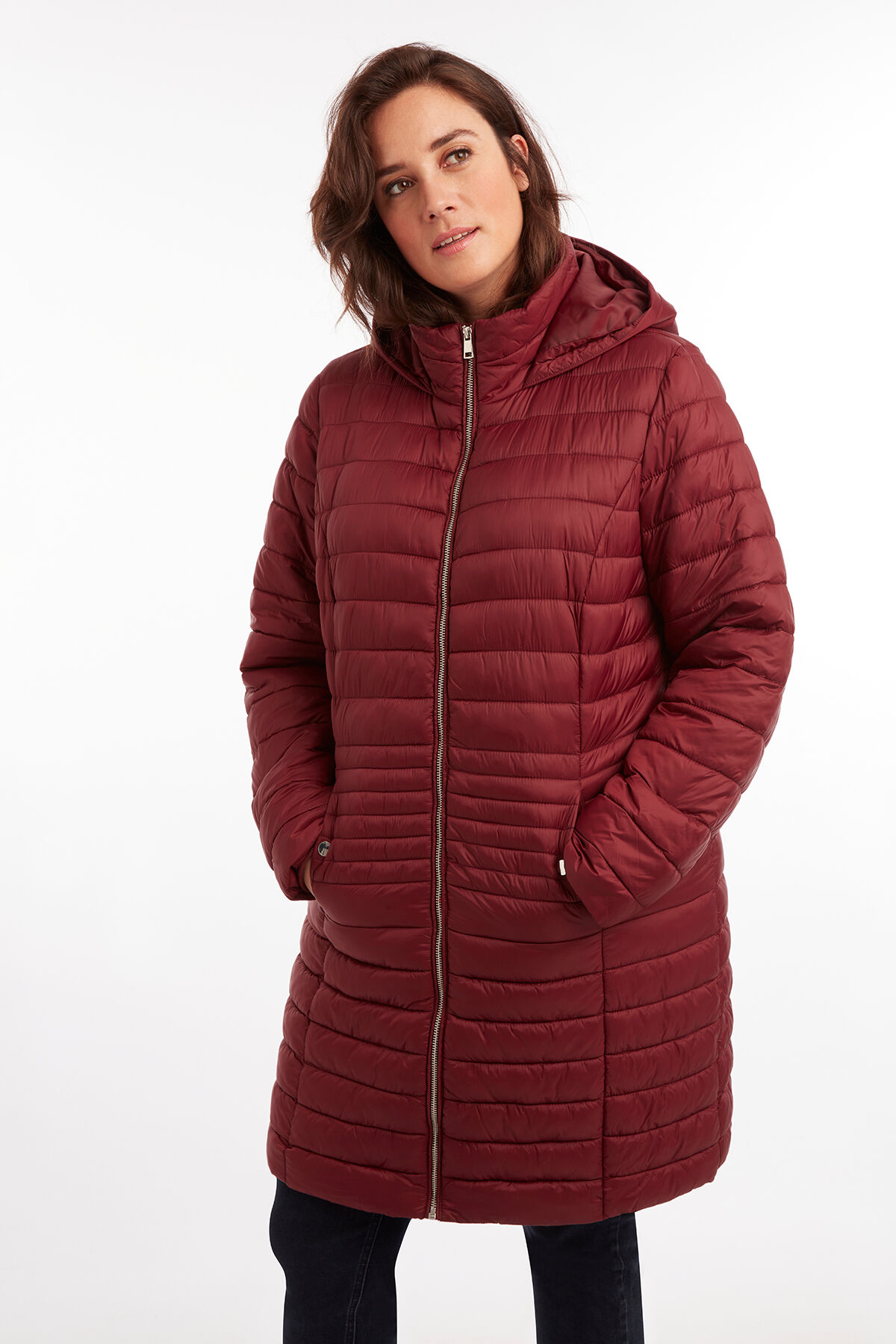 Licht gewatteerde parka image number 4