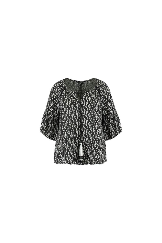 Blouse met klokmouw image number 1