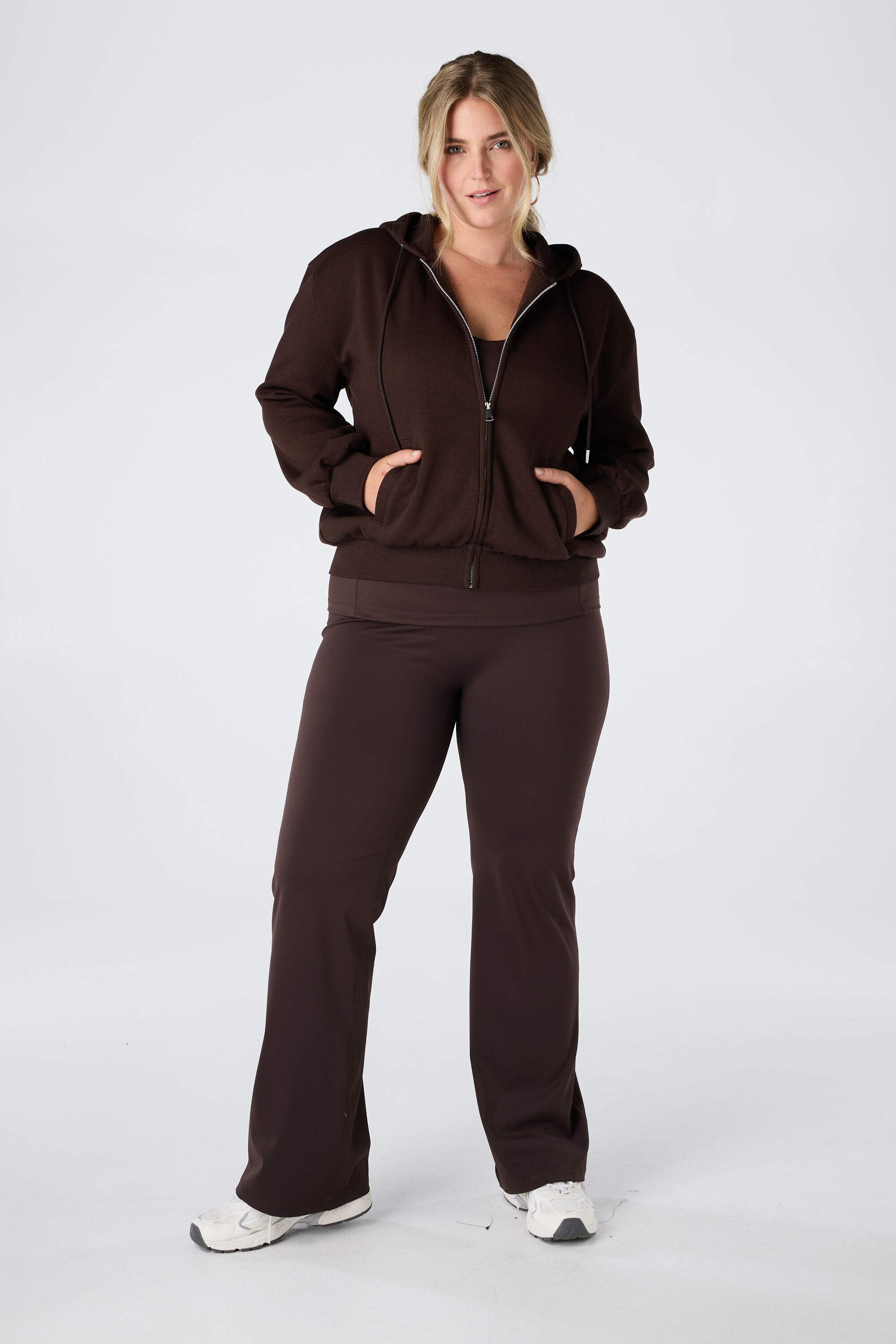 Sweat vest met capuchon image number 5