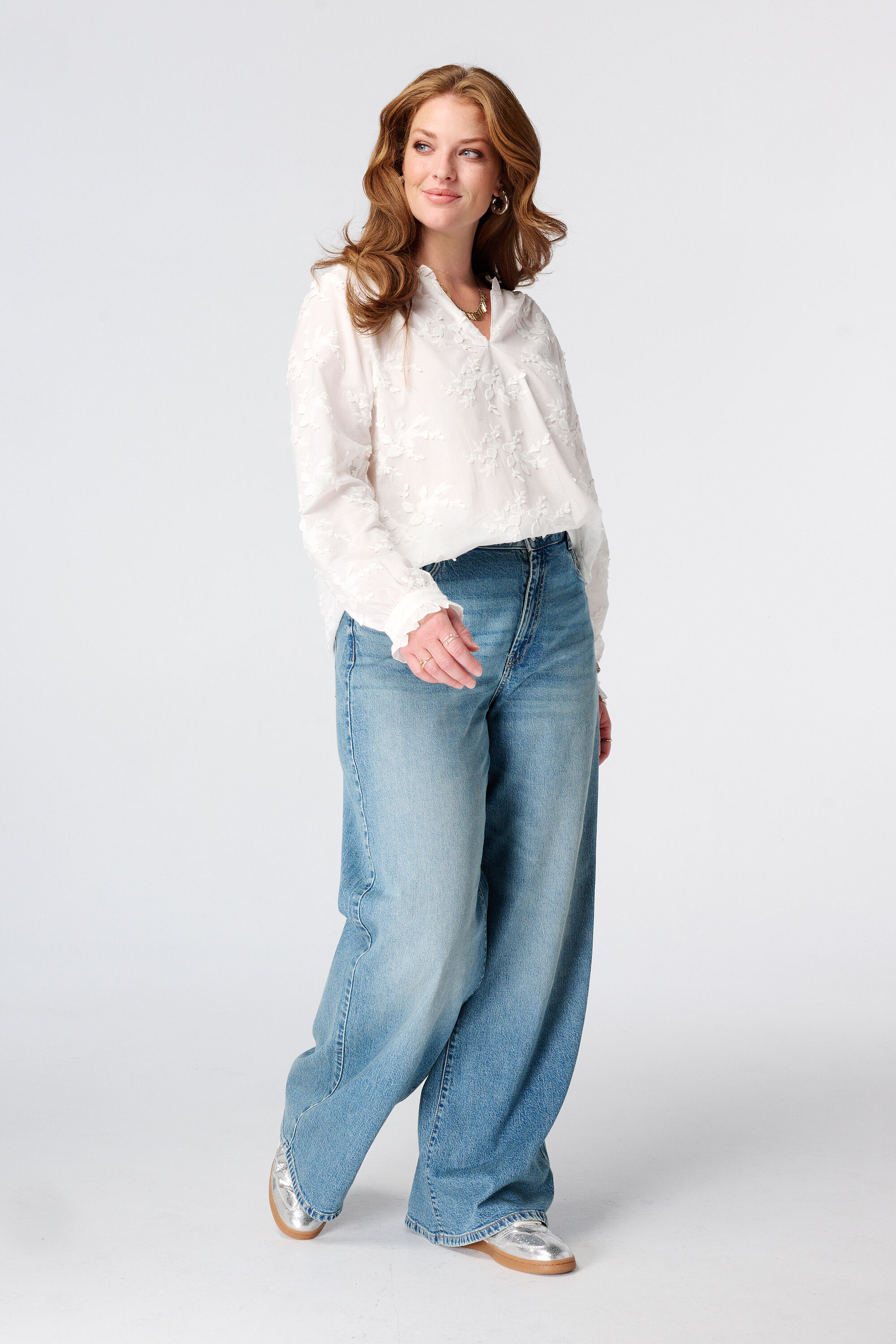 Blouse met borduursel image number 5