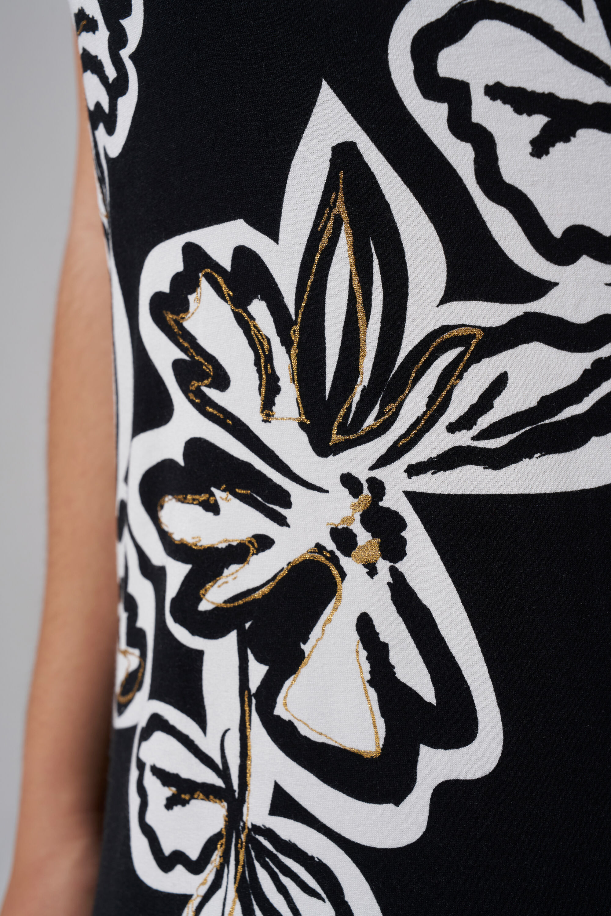 Midi jurk met print image number 4