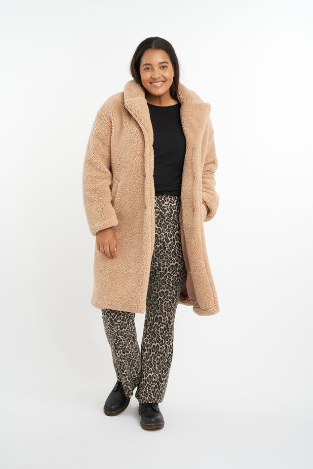 Oversized teddy jas image number 7