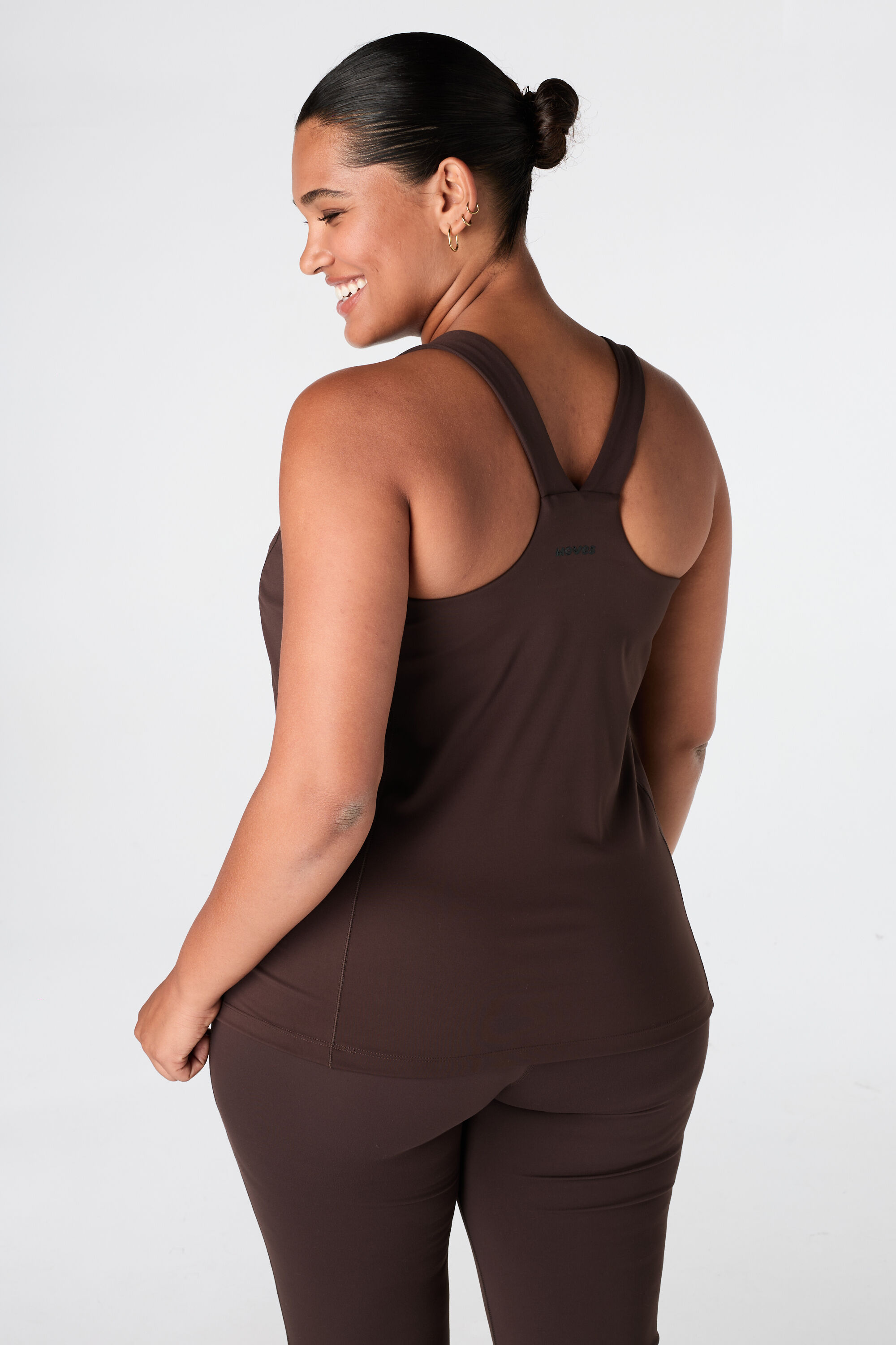 Sport singlet met ingebouwde bh image number 4