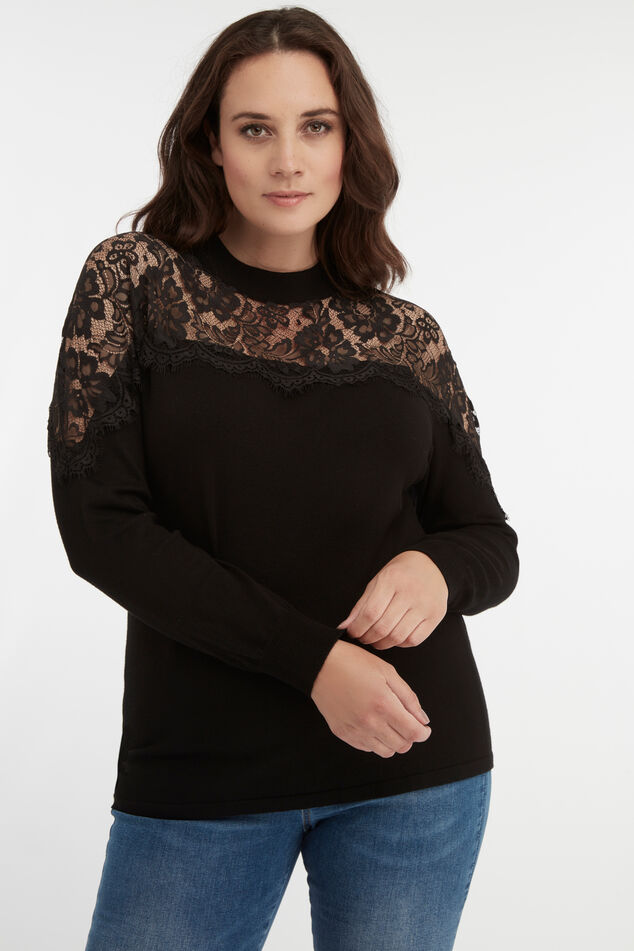 Emma & Giovanni - Oversize shirt met lange mouwen/pullover - dames, grijs, M-L Emma & Giovanni - Oversize shirt met lange mouwen/pullover - dames, grijs, M-L