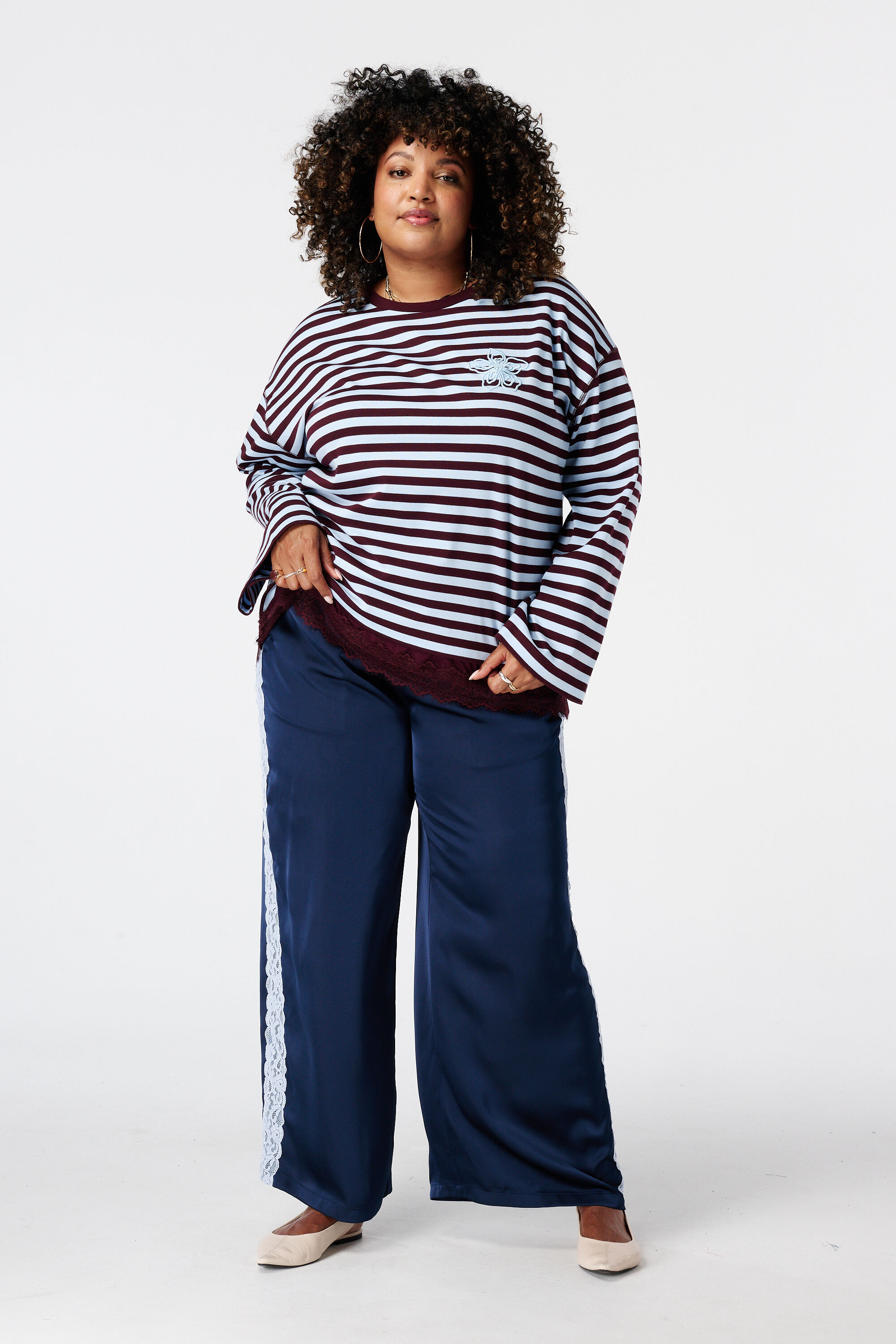 Gestreepte longsleeve image number 5