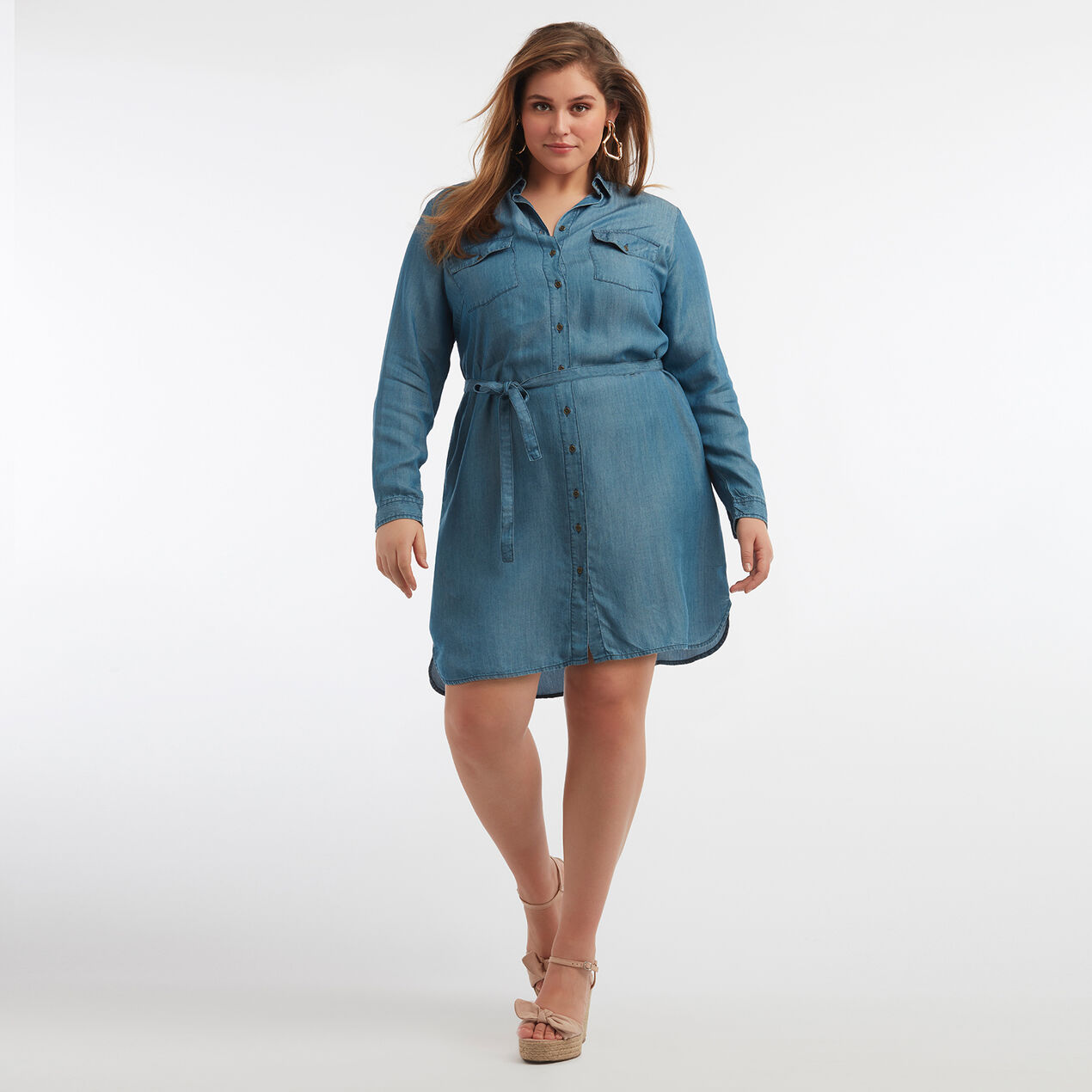 True Blue Denim Jurk