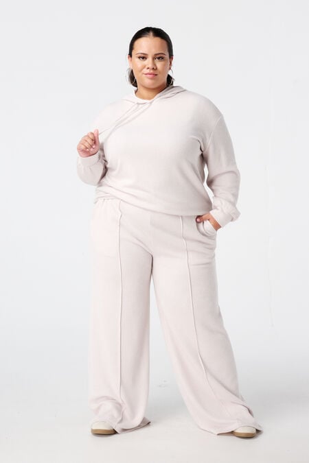 Rechte broek met elastieke taille Rechte broek met elastieke taille