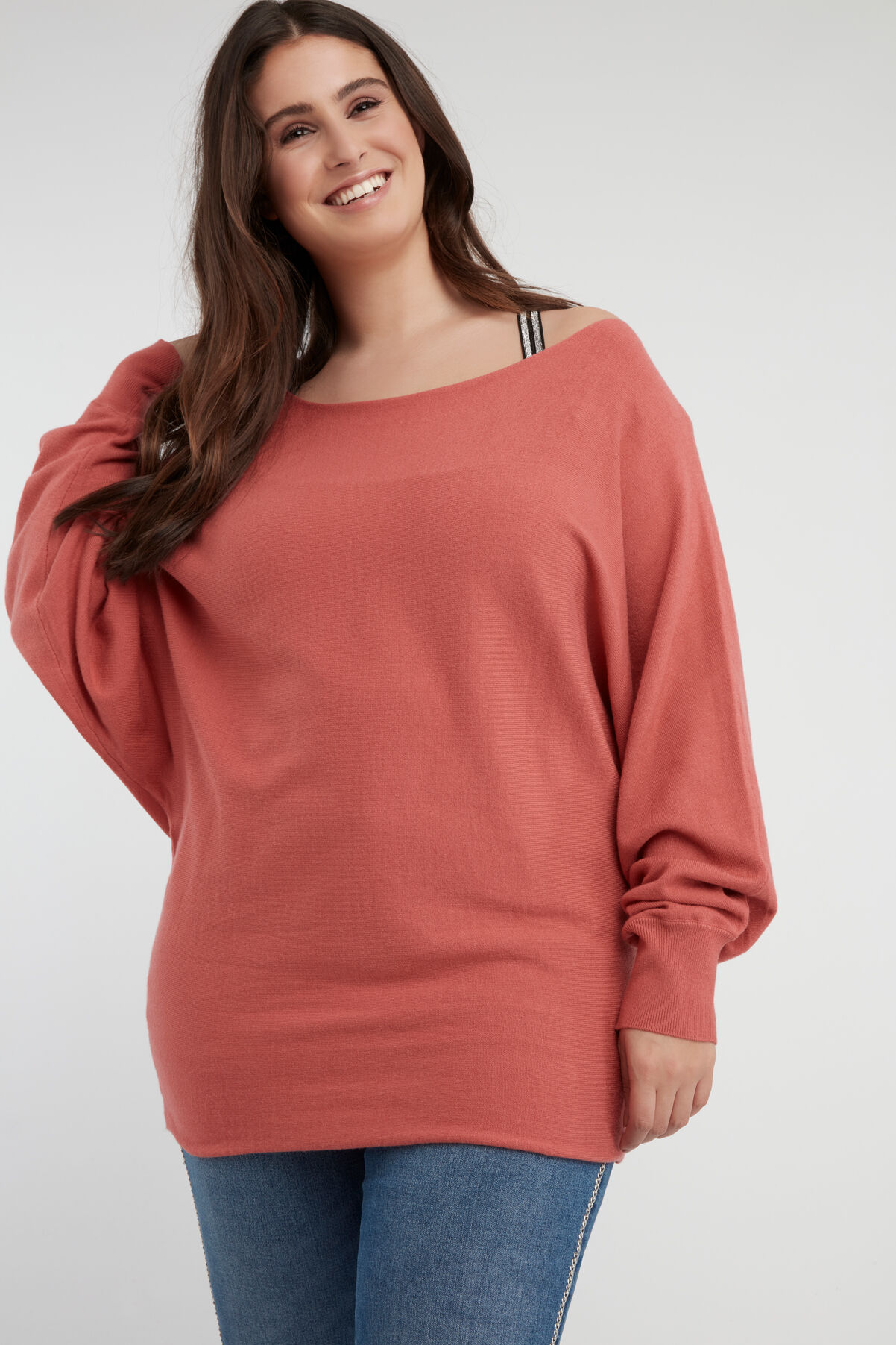 Trui met vleermuismouwen image number 0