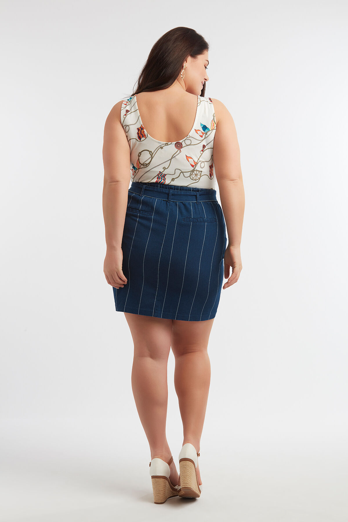 Rok met krijtstreep image number 5