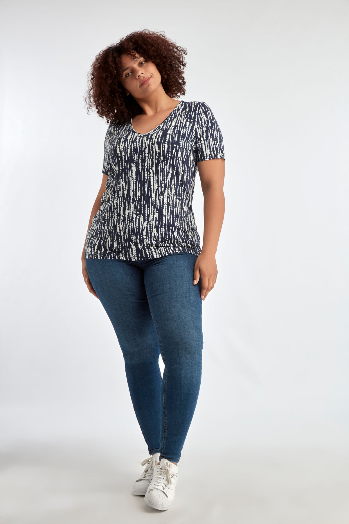 T-shirt met glitter image number 5