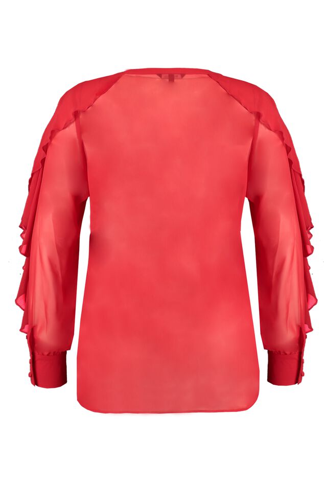 Blouse met volant image number 2