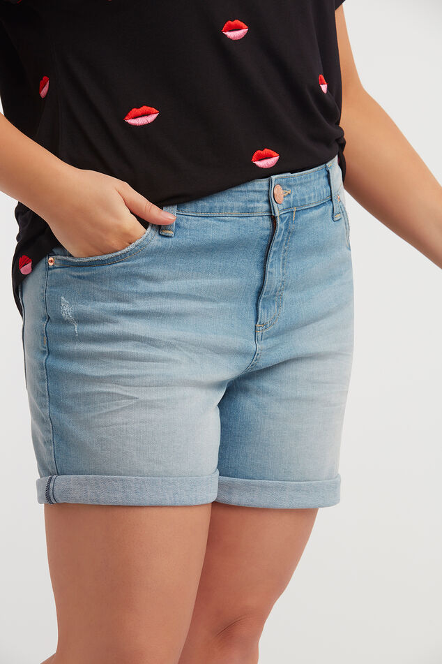 Denim short image number 0