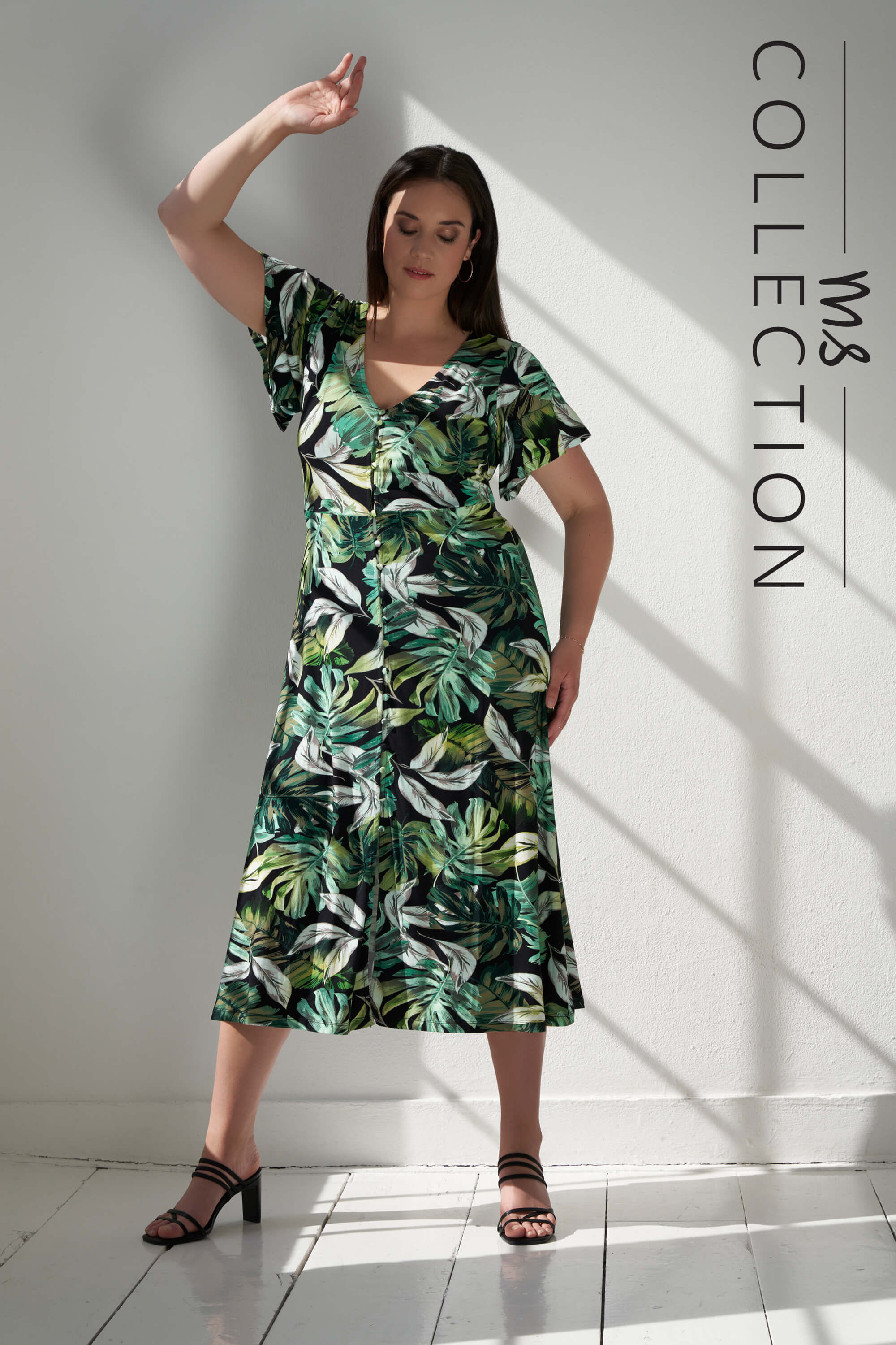 Ms mode lange jurk online