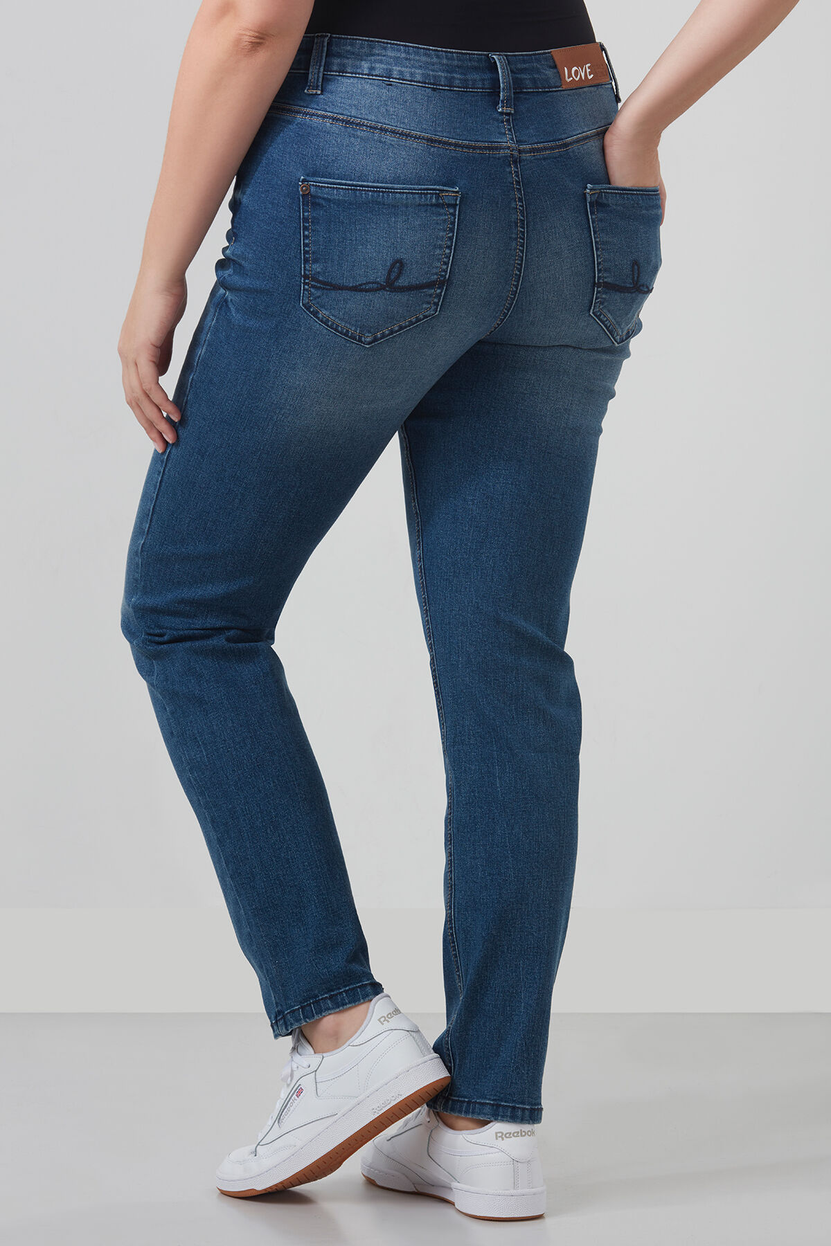 Slim leg jeans IRIS long image number 3