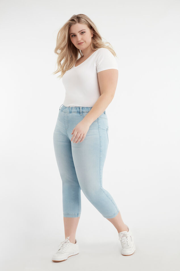 Slim fit 7/8 tregging POPPY image number 0