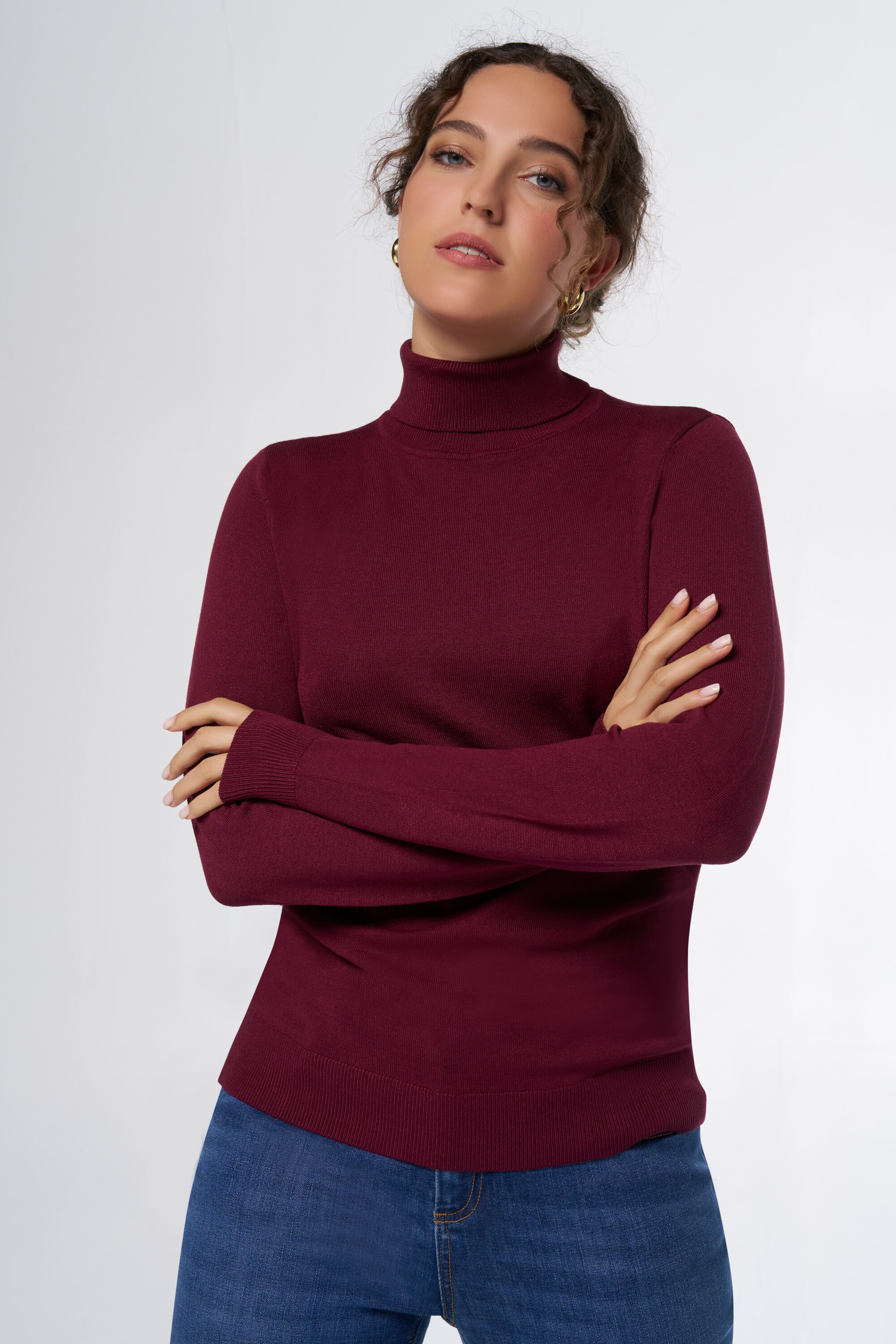 Trui met turtleneck dames outlet
