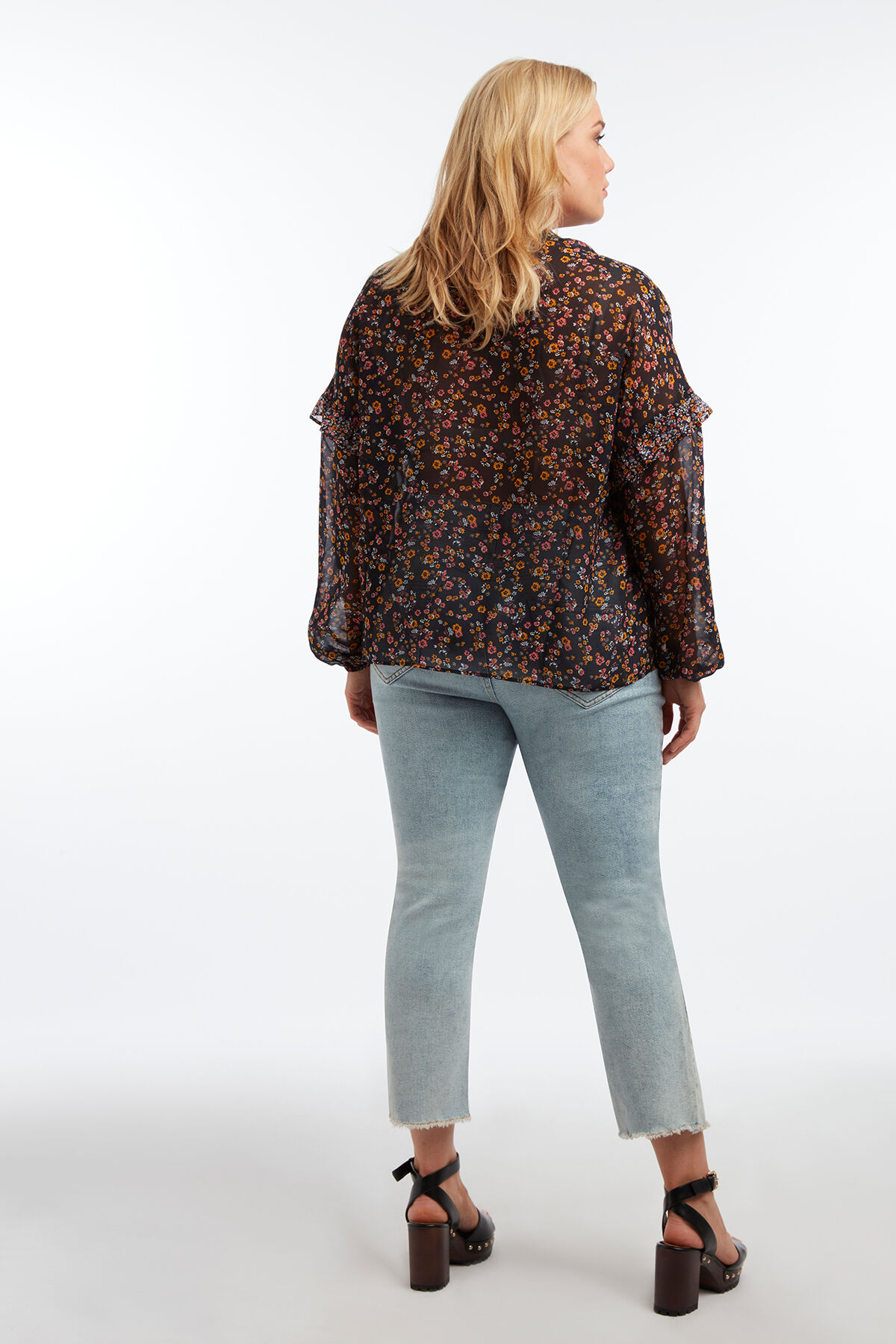 Blouse met bloemenprint image number 5