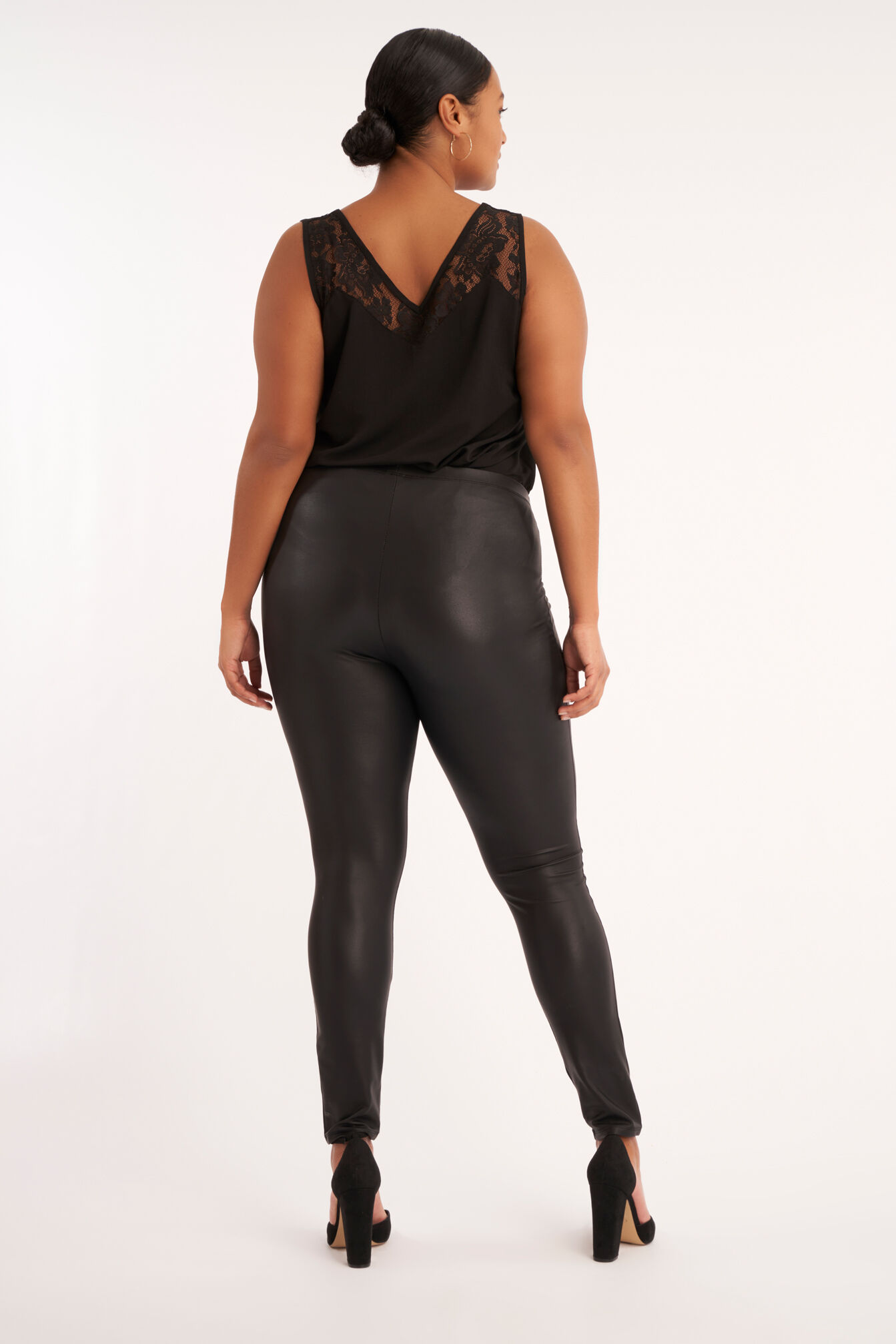 Leren legging image number 3