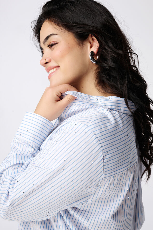 Overhemd met steentjes image number 4